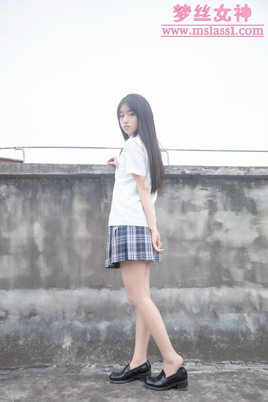 图片[49]-[MSLASS梦丝女神]2021.06.21  天台JK少女 王娇娇[64+1P] – 速更版-美库