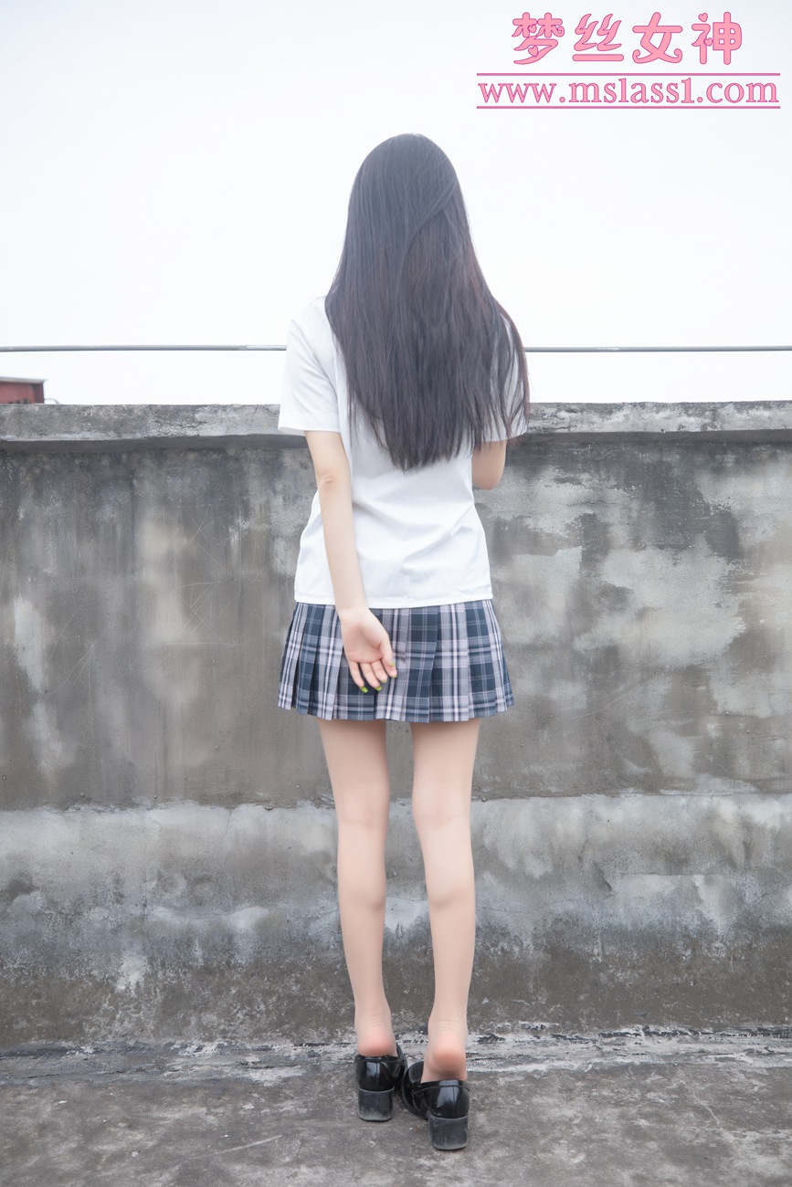 图片[51]-[MSLASS梦丝女神]2021.06.21  天台JK少女 王娇娇[64+1P] – 速更版-美库