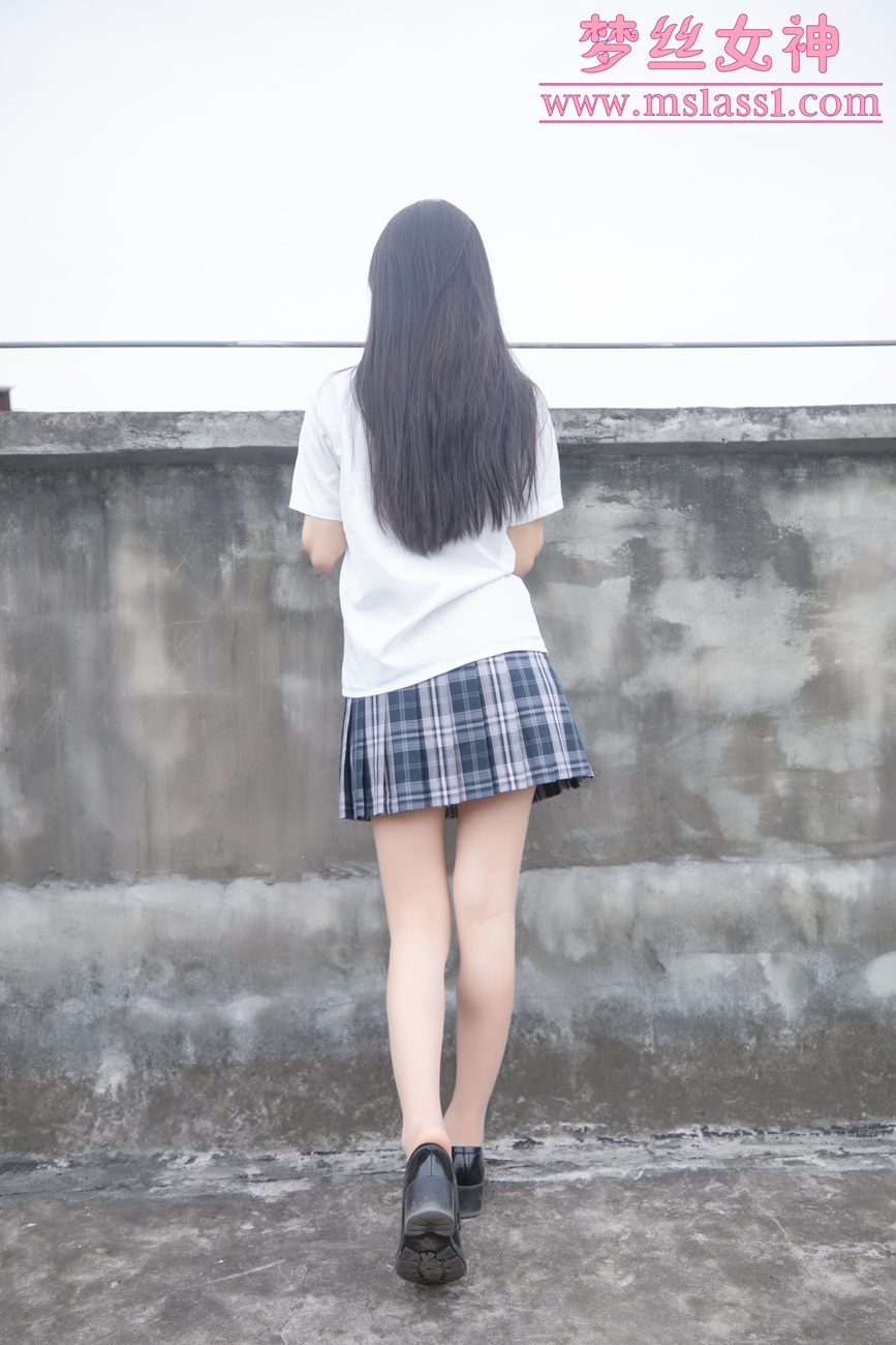 图片[52]-[MSLASS梦丝女神]2021.06.21  天台JK少女 王娇娇[64+1P] – 速更版-美库