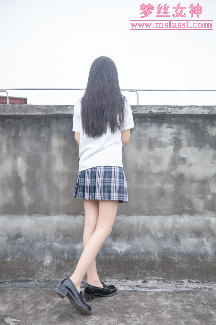 图片[53]-[MSLASS梦丝女神]2021.06.21  天台JK少女 王娇娇[64+1P] – 速更版-美库