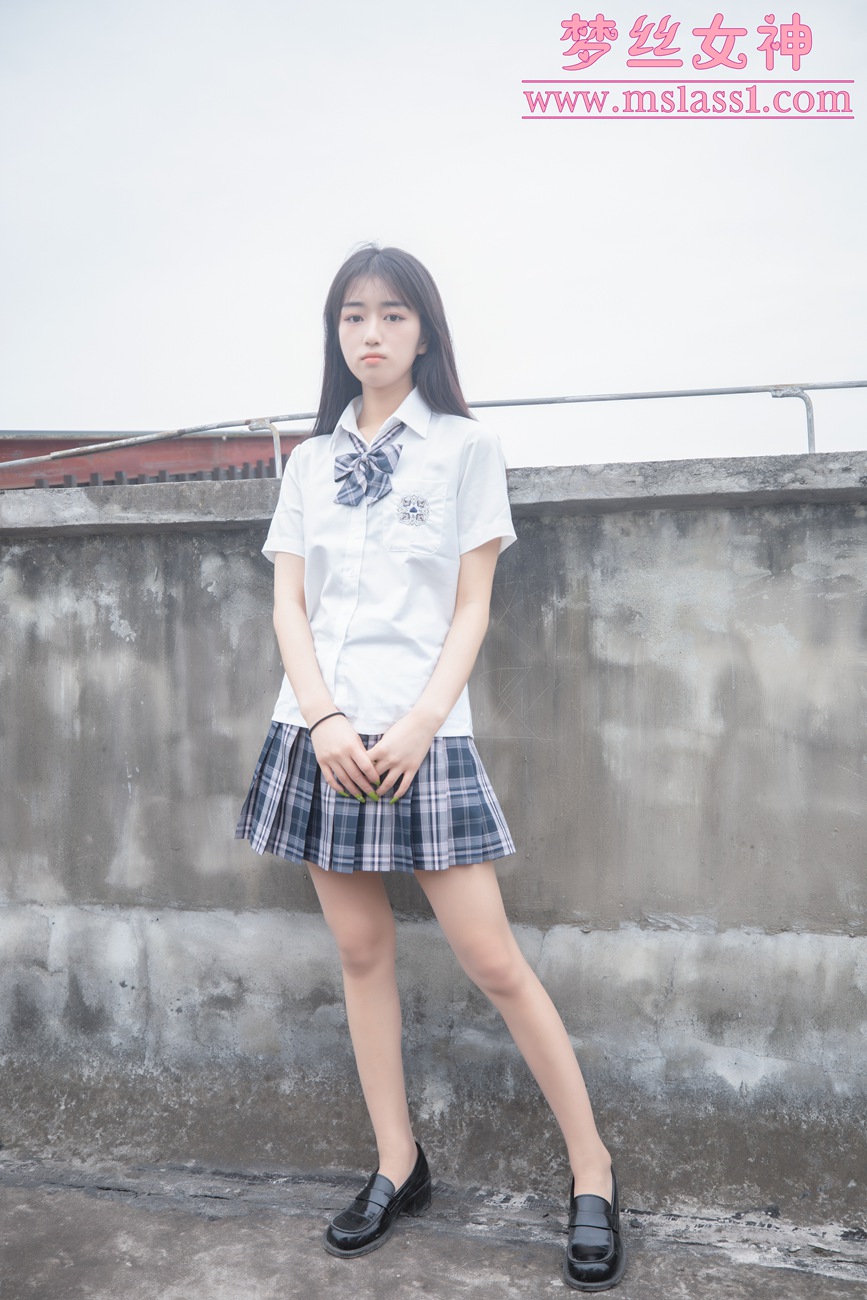 图片[54]-[MSLASS梦丝女神]2021.06.21  天台JK少女 王娇娇[64+1P] – 速更版-美库