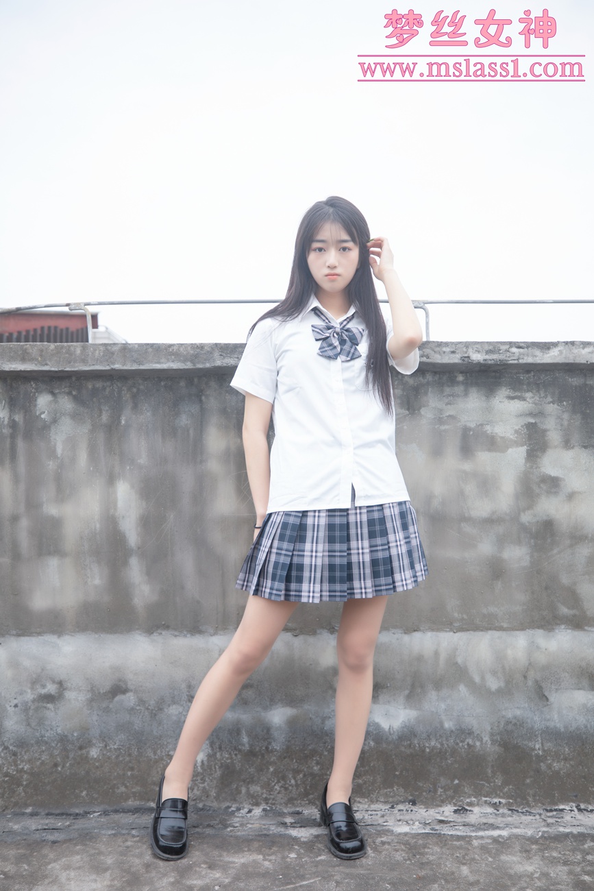 图片[64]-[MSLASS梦丝女神]2021.06.21  天台JK少女 王娇娇[64+1P] – 速更版-美库