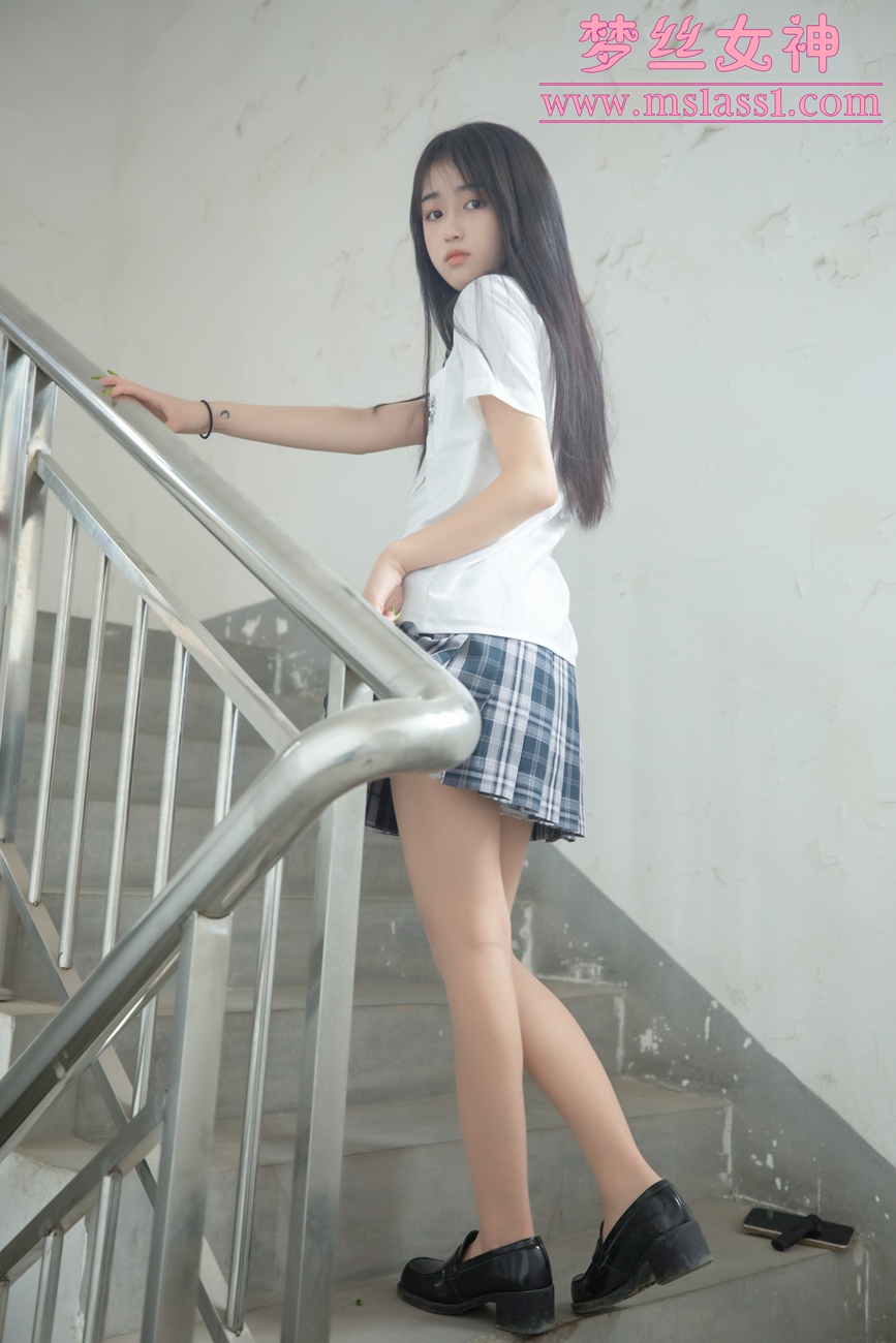 图片[66]-[MSLASS梦丝女神]2021.06.21  天台JK少女 王娇娇[64+1P] – 速更版-美库