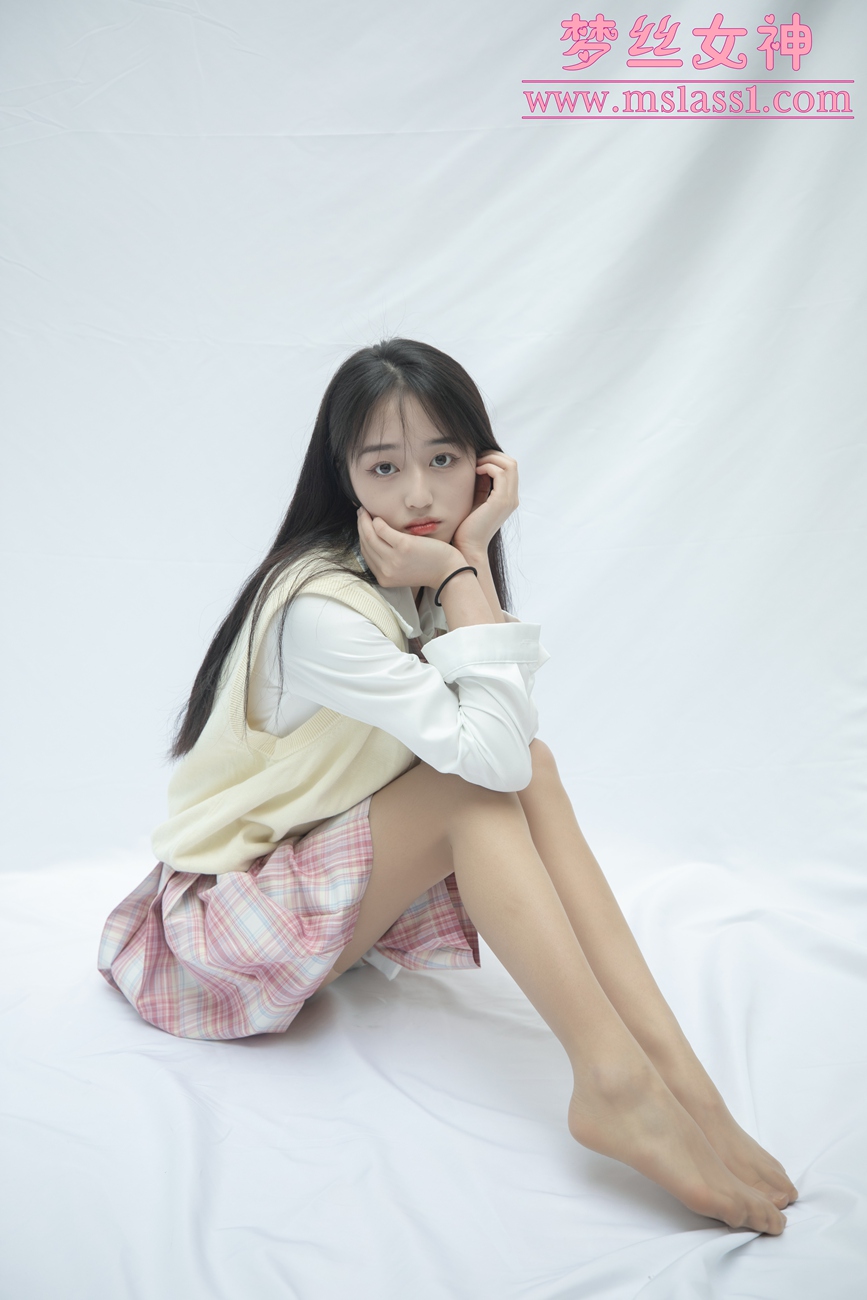 图片[21]-[MSLASS梦丝女神]2021.06.21 小JK绝世的容颜 王娇娇[51+1P] – 速更版-美库