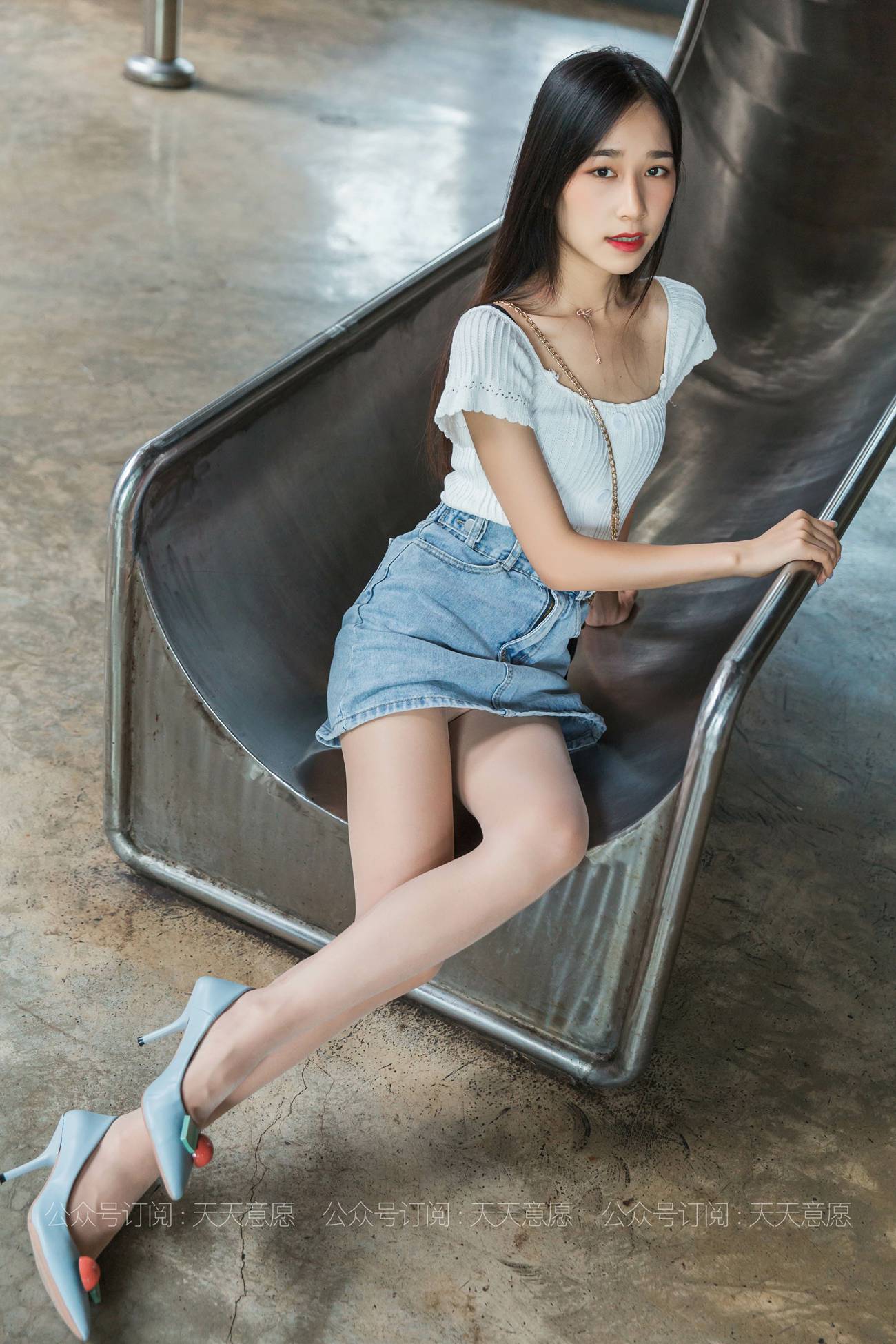 图片[83]-[IESS异思趣向] 耽丝 210429 美子玩滑滑梯 [92P] – 速更版-美库
