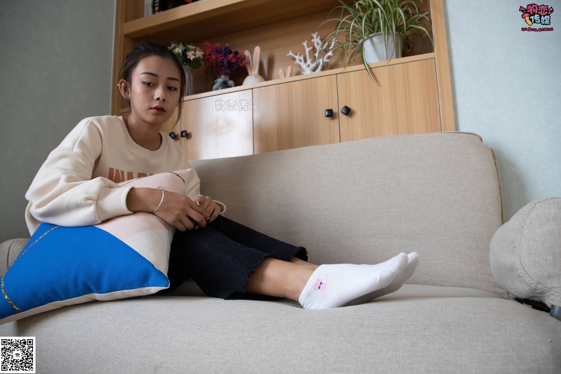 图片[34]-物恋传媒 No.075 岚岚-语笑嫣然，隔壁班女同学感觉。 [160P] – 速更版-美库