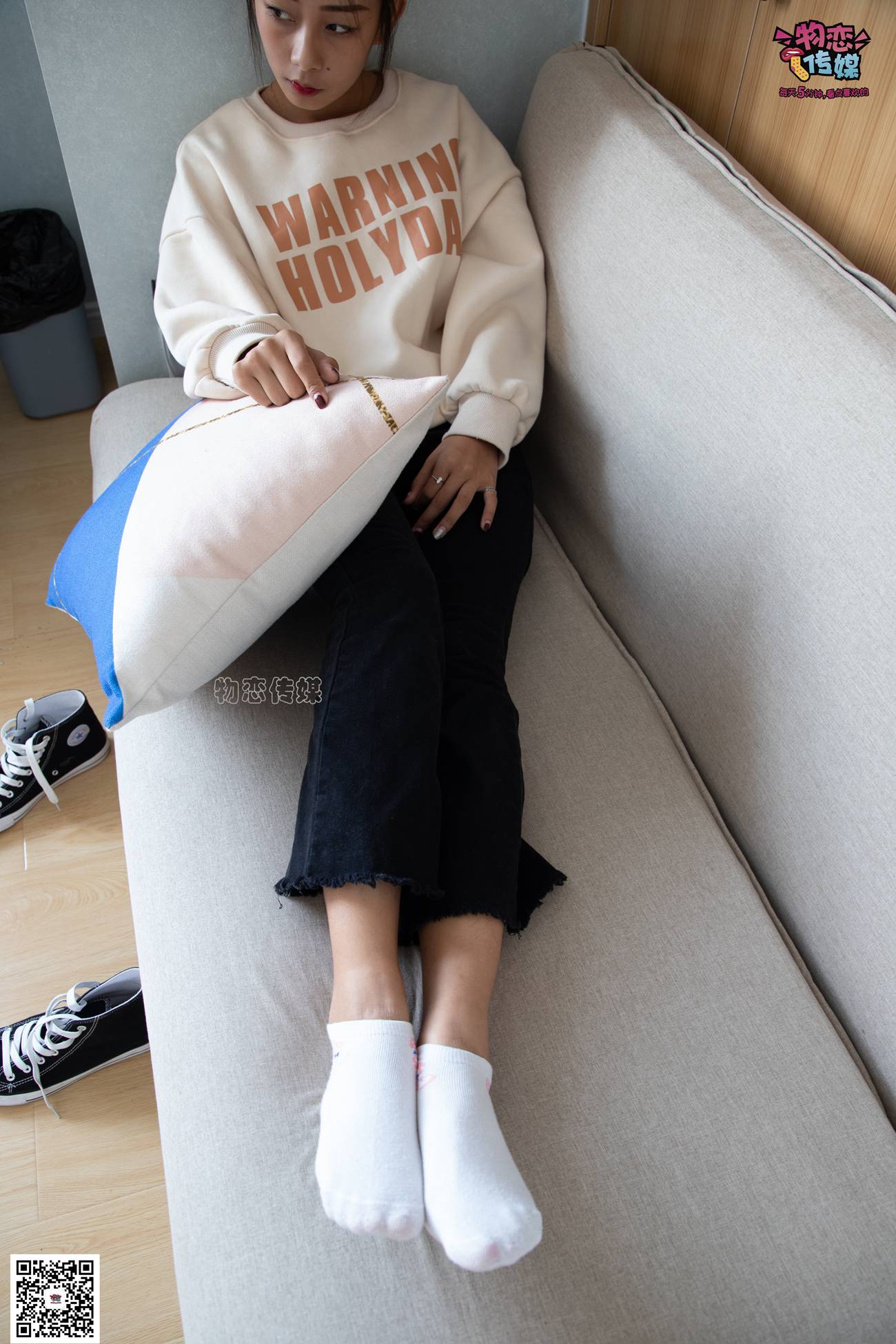 图片[36]-物恋传媒 No.075 岚岚-语笑嫣然，隔壁班女同学感觉。 [160P] – 速更版-美库