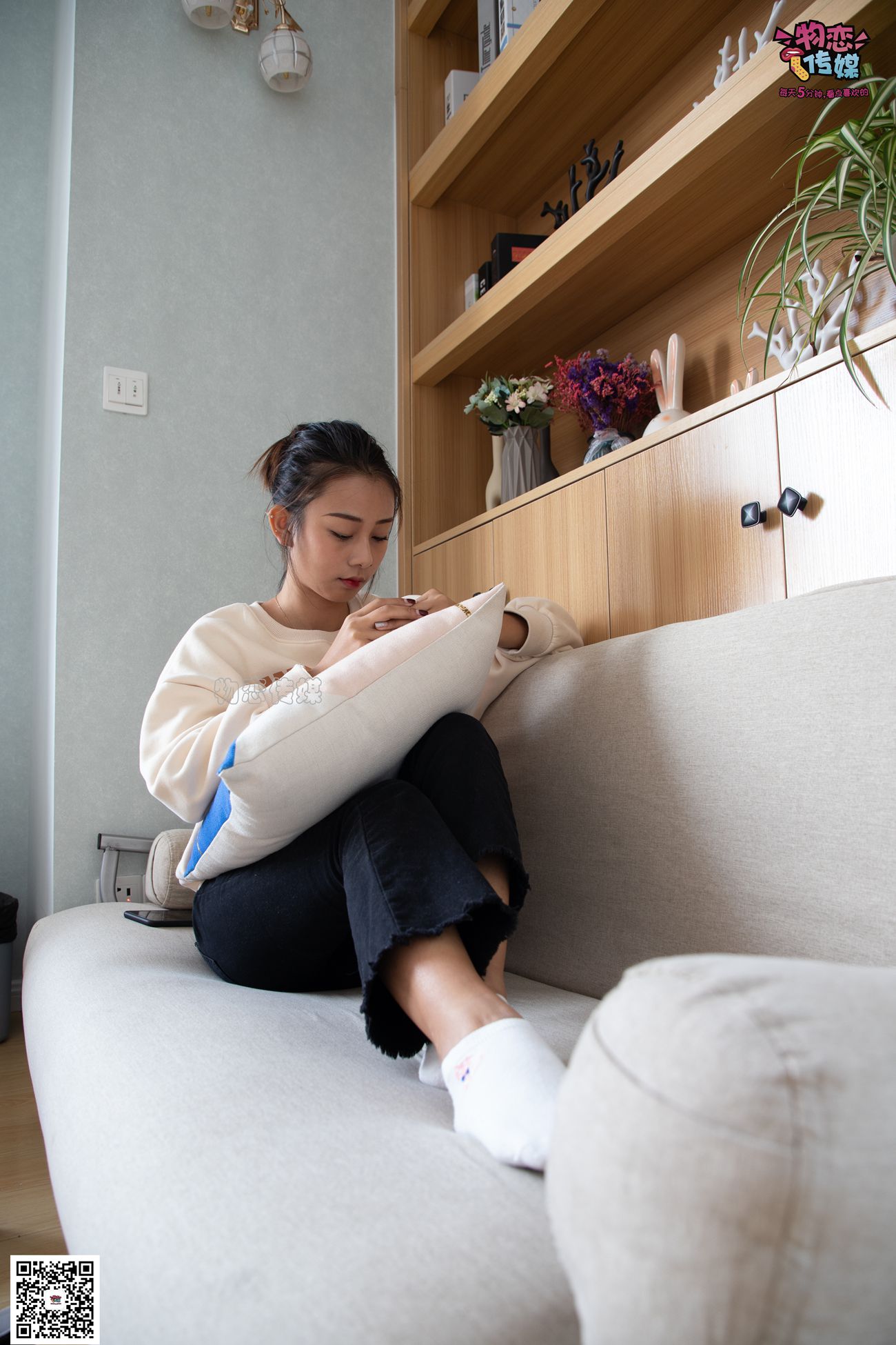 图片[74]-物恋传媒 No.075 岚岚-语笑嫣然，隔壁班女同学感觉。 [160P] – 速更版-美库