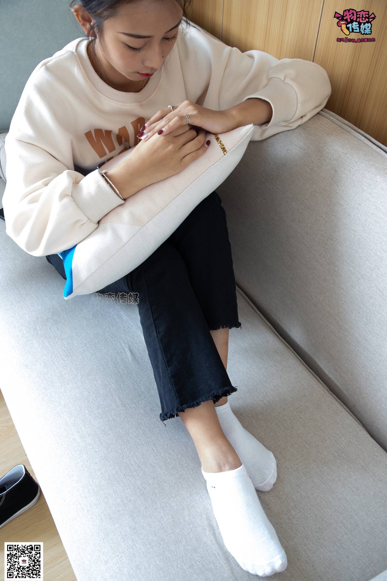 图片[75]-物恋传媒 No.075 岚岚-语笑嫣然，隔壁班女同学感觉。 [160P] – 速更版-美库