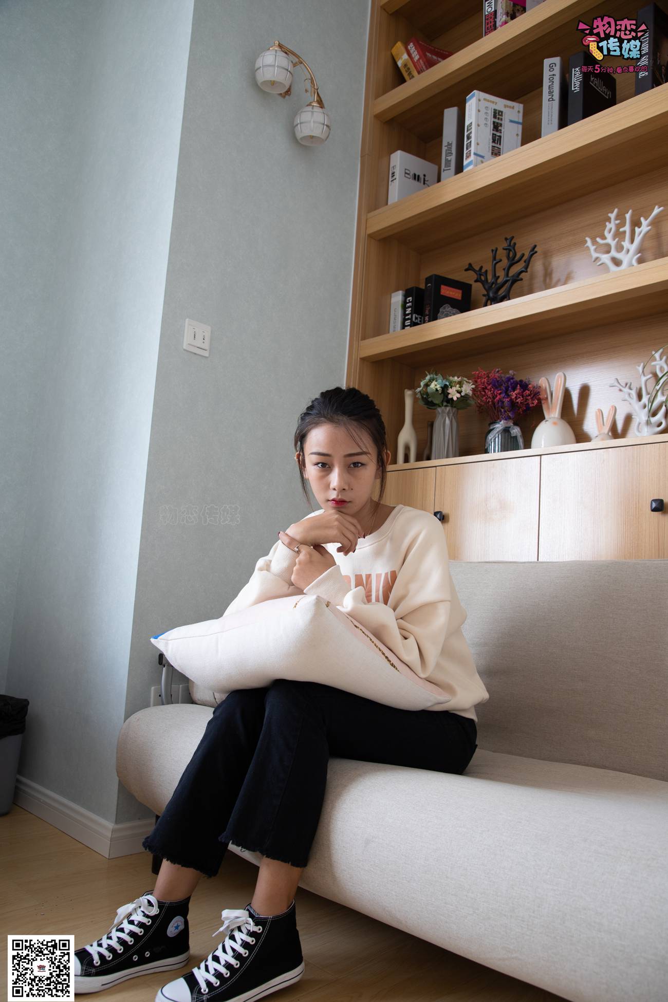 图片[108]-物恋传媒 No.075 岚岚-语笑嫣然，隔壁班女同学感觉。 [160P] – 速更版-美库