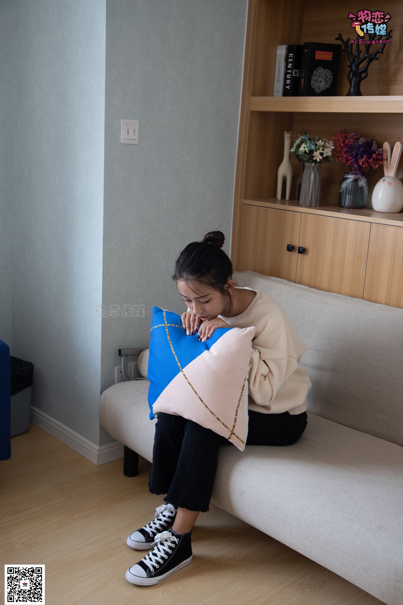 图片[125]-物恋传媒 No.075 岚岚-语笑嫣然，隔壁班女同学感觉。 [160P] – 速更版-美库