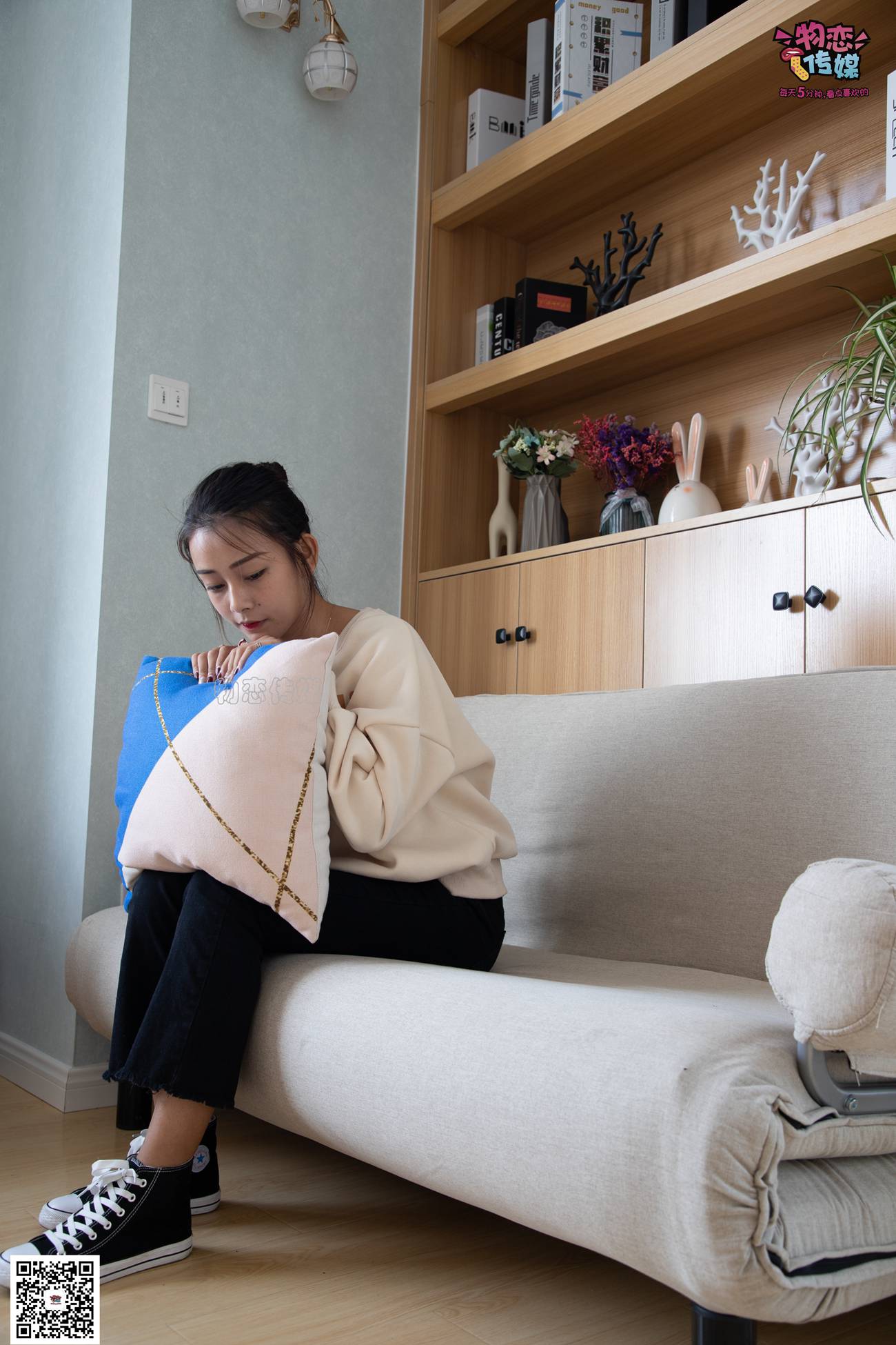 图片[124]-物恋传媒 No.075 岚岚-语笑嫣然，隔壁班女同学感觉。 [160P] – 速更版-美库