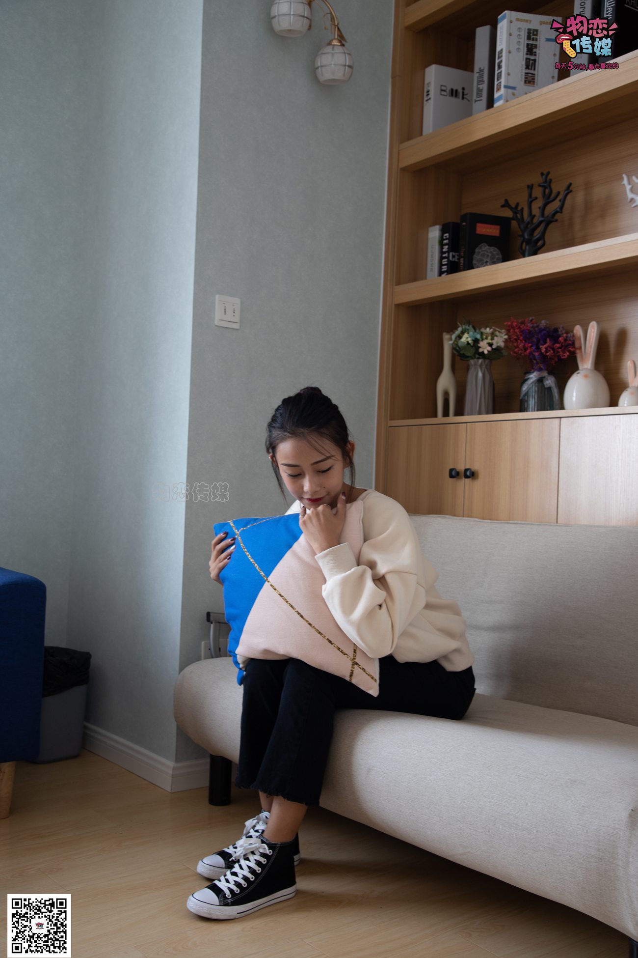 图片[127]-物恋传媒 No.075 岚岚-语笑嫣然，隔壁班女同学感觉。 [160P] – 速更版-美库