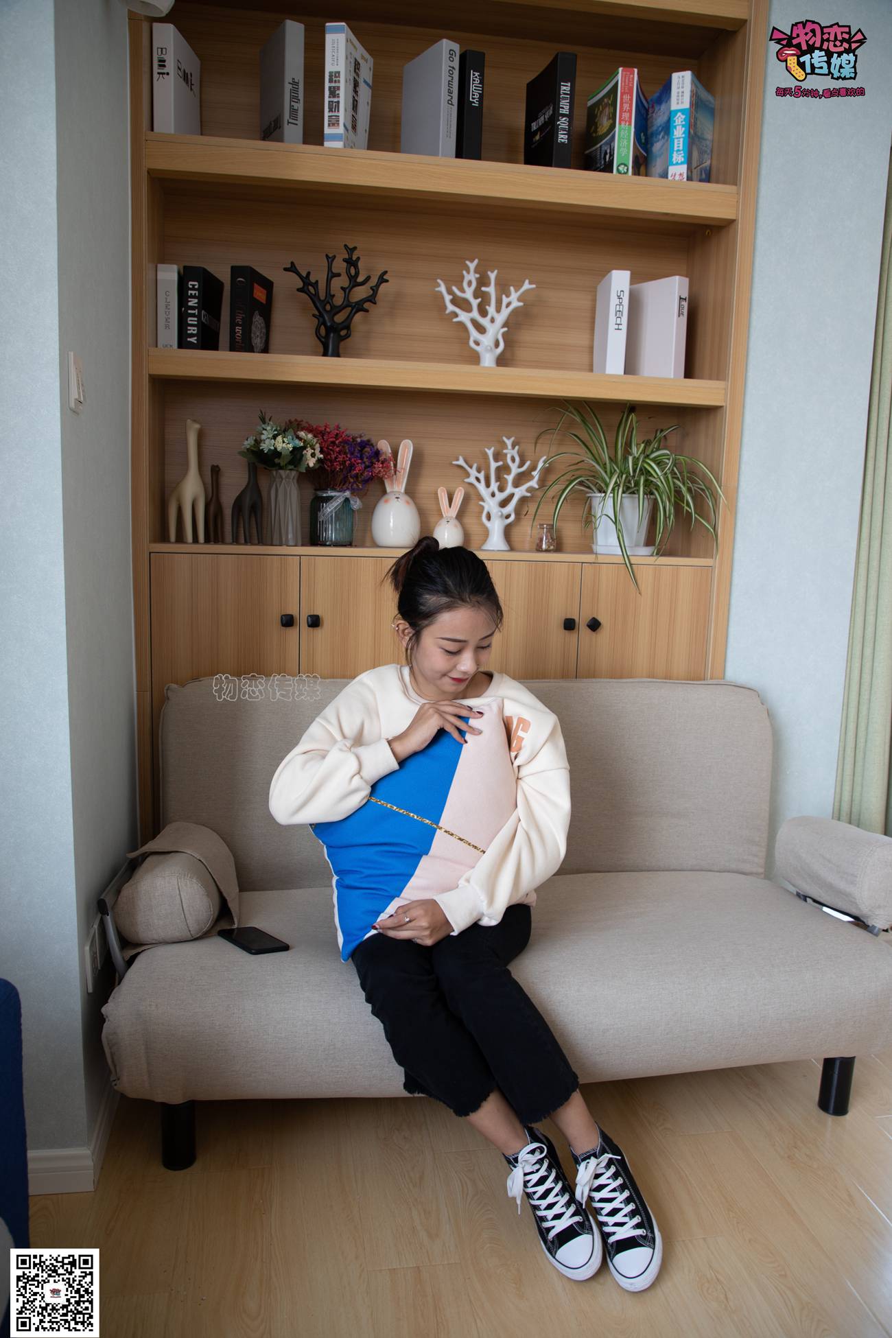 图片[134]-物恋传媒 No.075 岚岚-语笑嫣然，隔壁班女同学感觉。 [160P] – 速更版-美库