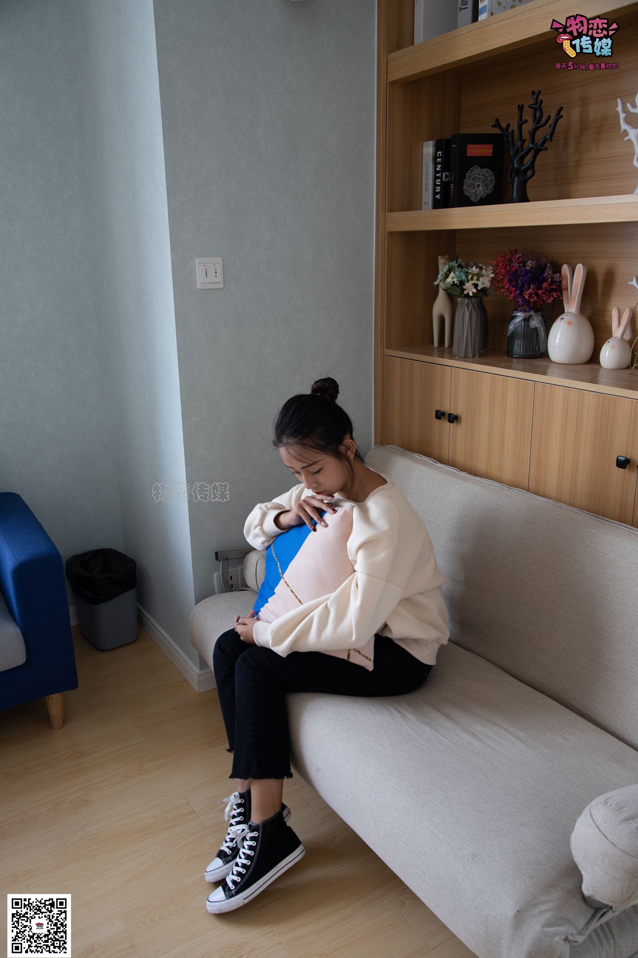 图片[136]-物恋传媒 No.075 岚岚-语笑嫣然，隔壁班女同学感觉。 [160P] – 速更版-美库