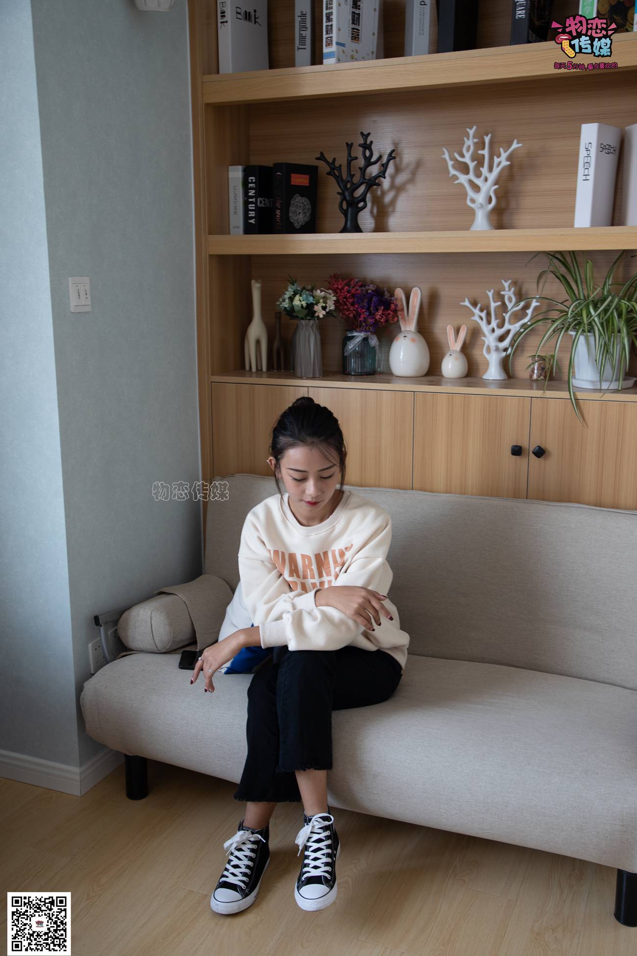 图片[141]-物恋传媒 No.075 岚岚-语笑嫣然，隔壁班女同学感觉。 [160P] – 速更版-美库