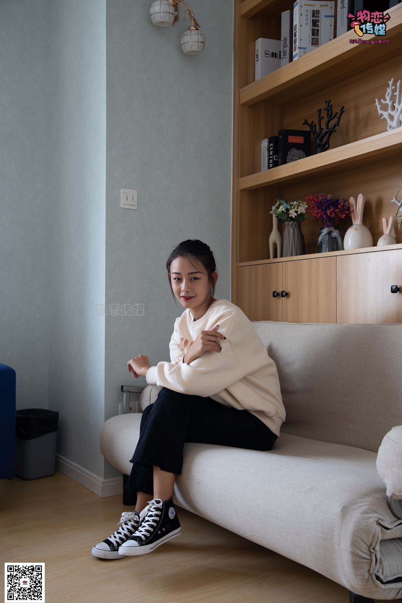 图片[143]-物恋传媒 No.075 岚岚-语笑嫣然，隔壁班女同学感觉。 [160P] – 速更版-美库