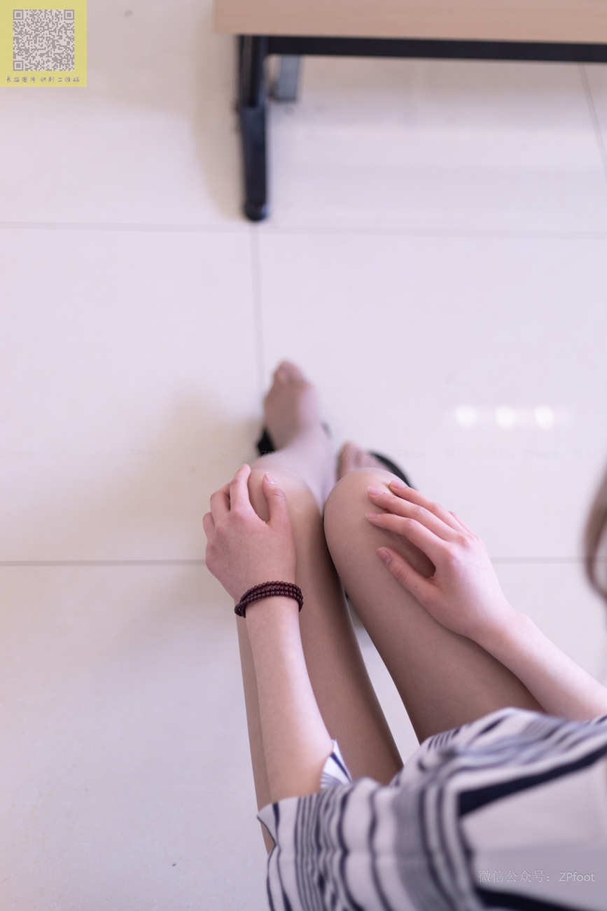 图片[81]-[LSS山茶摄影] NO.286 晨晨的灰丝和运动鞋短丝[89P] – 速更版-美库