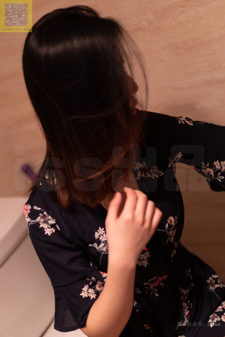 图片[32]-[LSS山茶摄影] NO.297 小辛的肉丝碎花裙[54P] – 速更版-美库