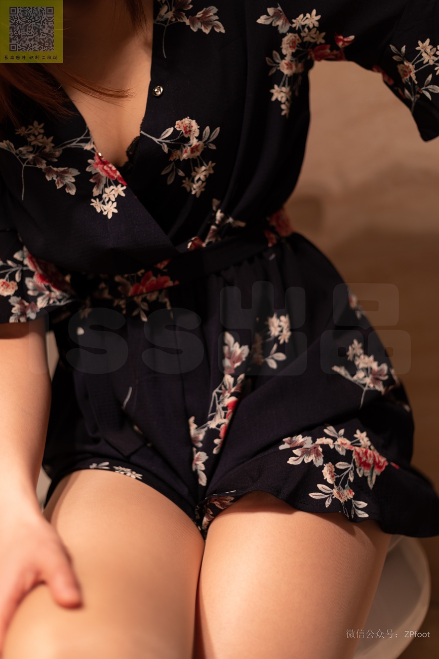 图片[44]-[LSS山茶摄影] NO.297 小辛的肉丝碎花裙[54P] – 速更版-美库