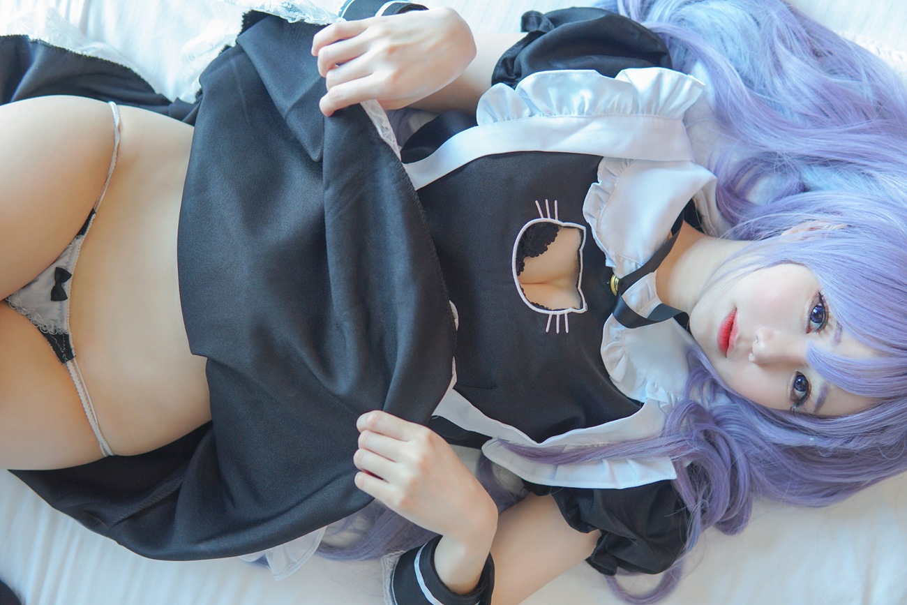 图片[23]-Sally Dorasnow – Keqing Maid[52P] – 速更版-美库