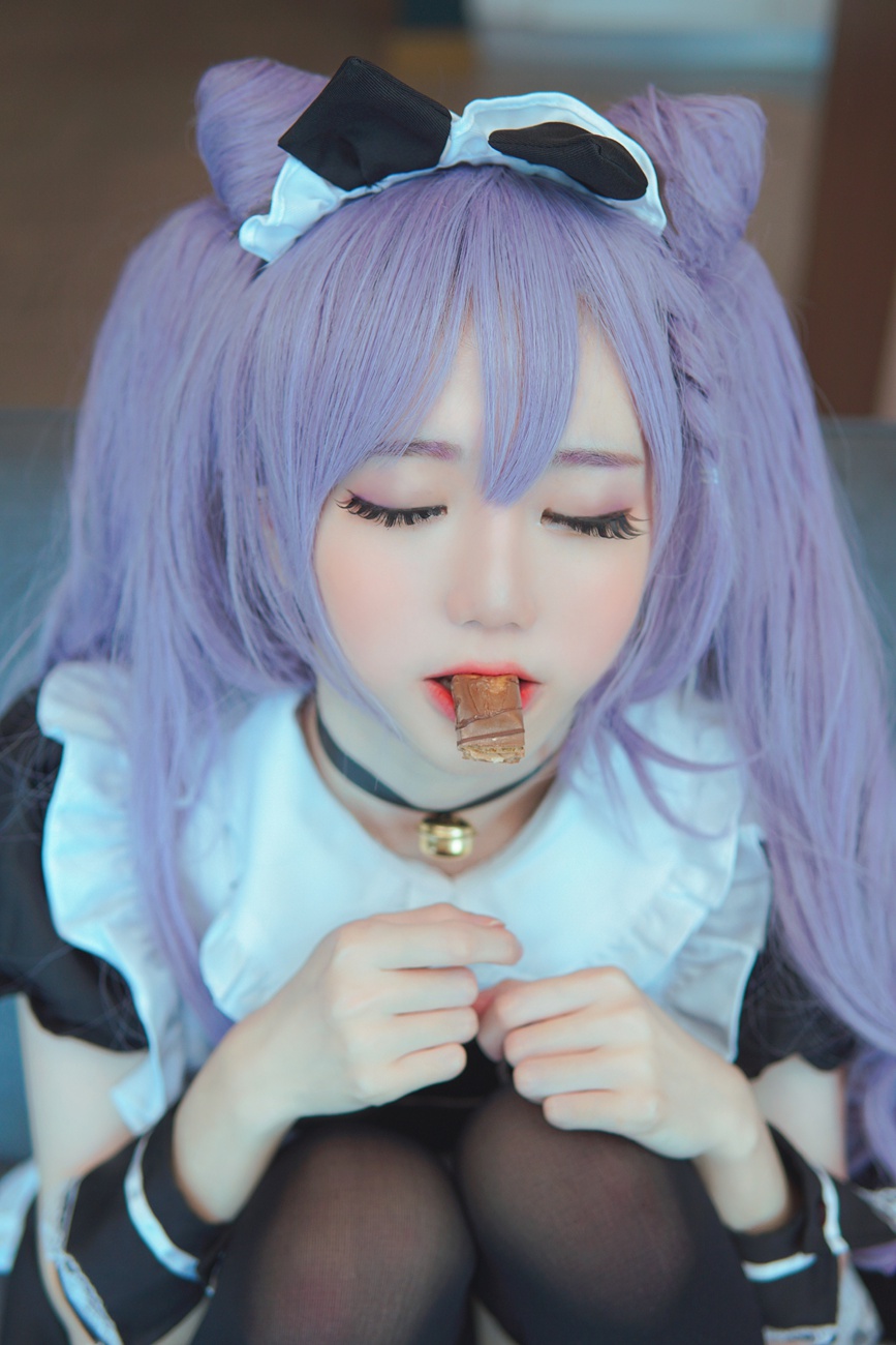 图片[34]-Sally Dorasnow – Keqing Maid[52P] – 速更版-美库