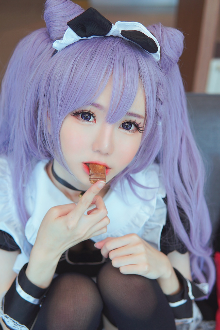 图片[35]-Sally Dorasnow – Keqing Maid[52P] – 速更版-美库