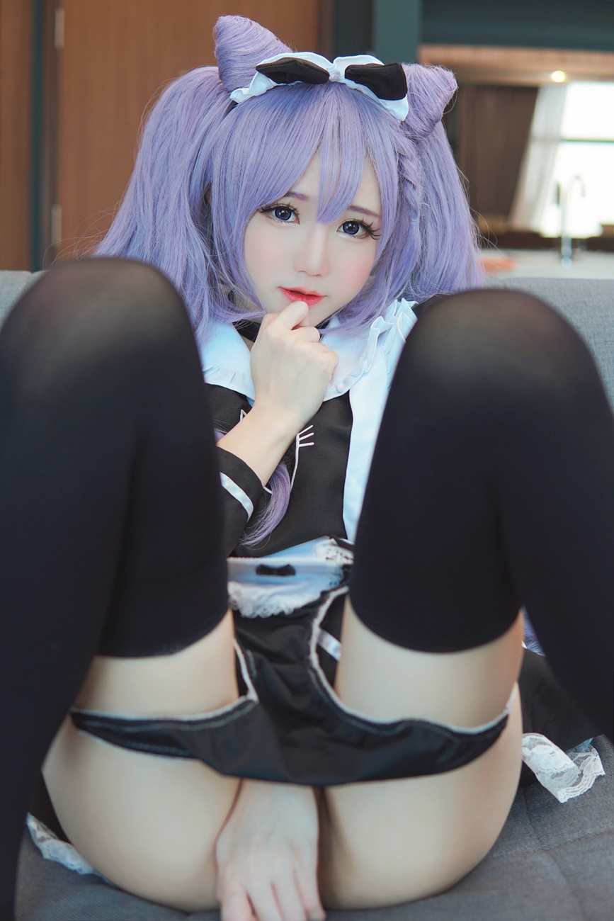 图片[38]-Sally Dorasnow – Keqing Maid[52P] – 速更版-美库