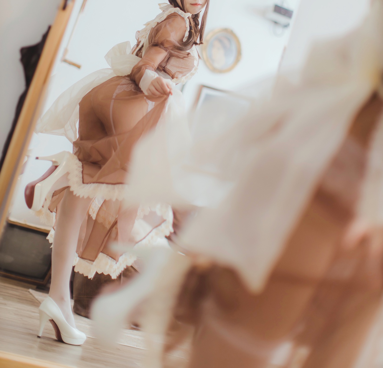 图片[25]-Coser衣衣 – 透明女仆[31P] – 速更版-美库