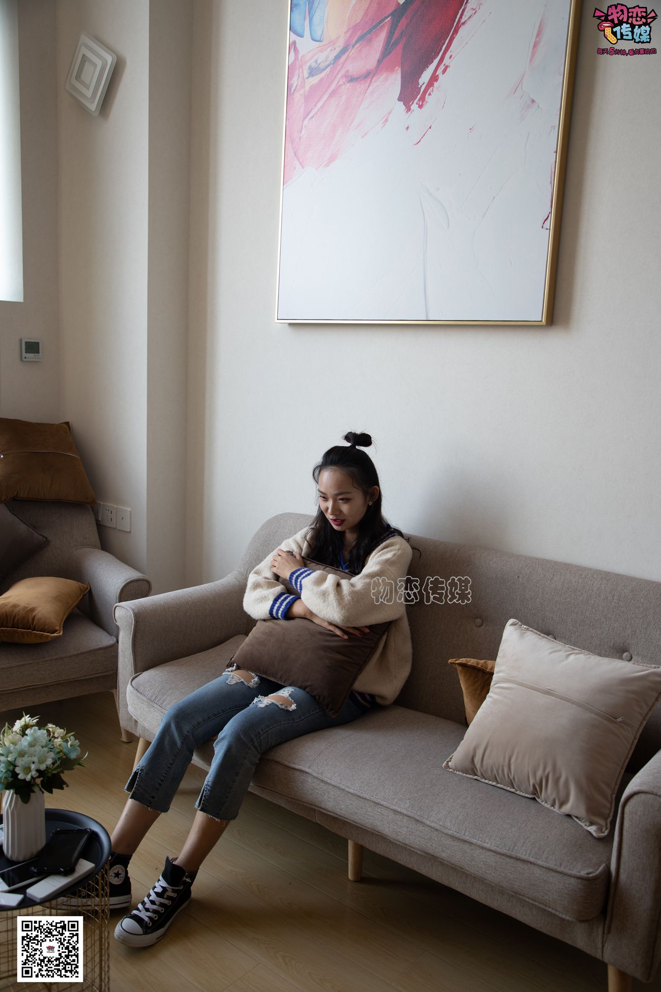 图片[11]-物恋传媒 No.080 雯雯-牛仔裤搭配匡威高帮帆布鞋 [141P] – 速更版-美库