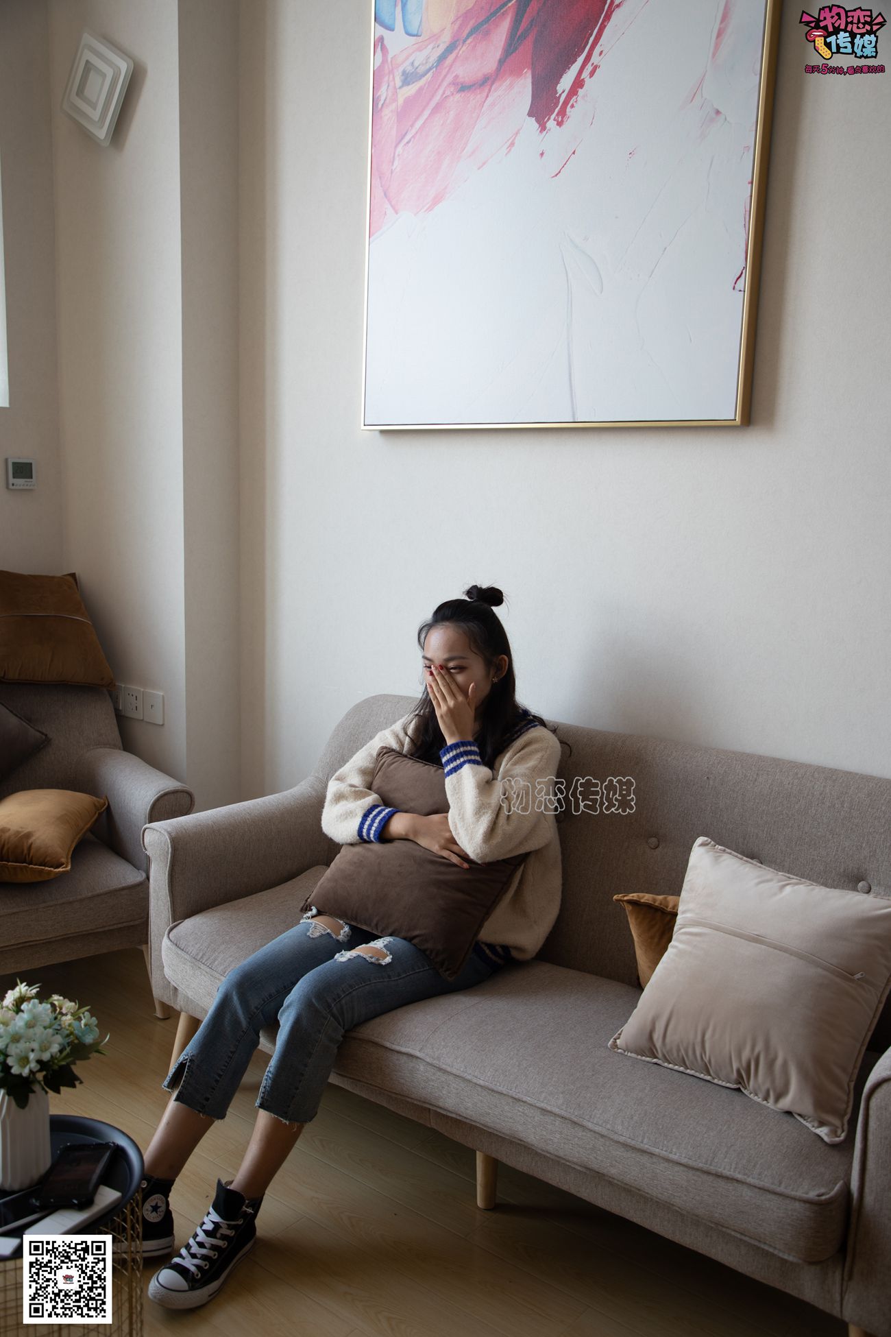 图片[12]-物恋传媒 No.080 雯雯-牛仔裤搭配匡威高帮帆布鞋 [141P] – 速更版-美库