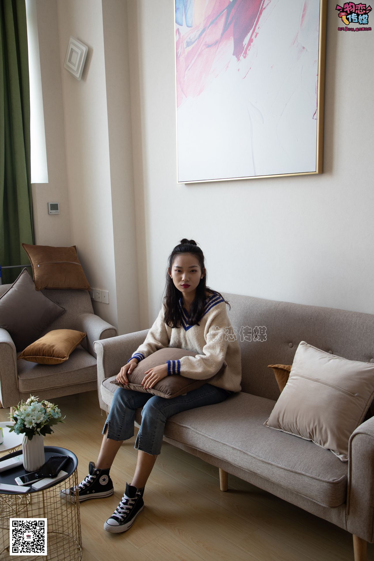 图片[16]-物恋传媒 No.080 雯雯-牛仔裤搭配匡威高帮帆布鞋 [141P] – 速更版-美库