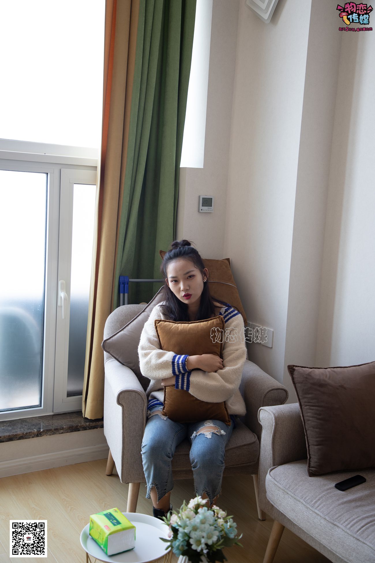 图片[17]-物恋传媒 No.080 雯雯-牛仔裤搭配匡威高帮帆布鞋 [141P] – 速更版-美库