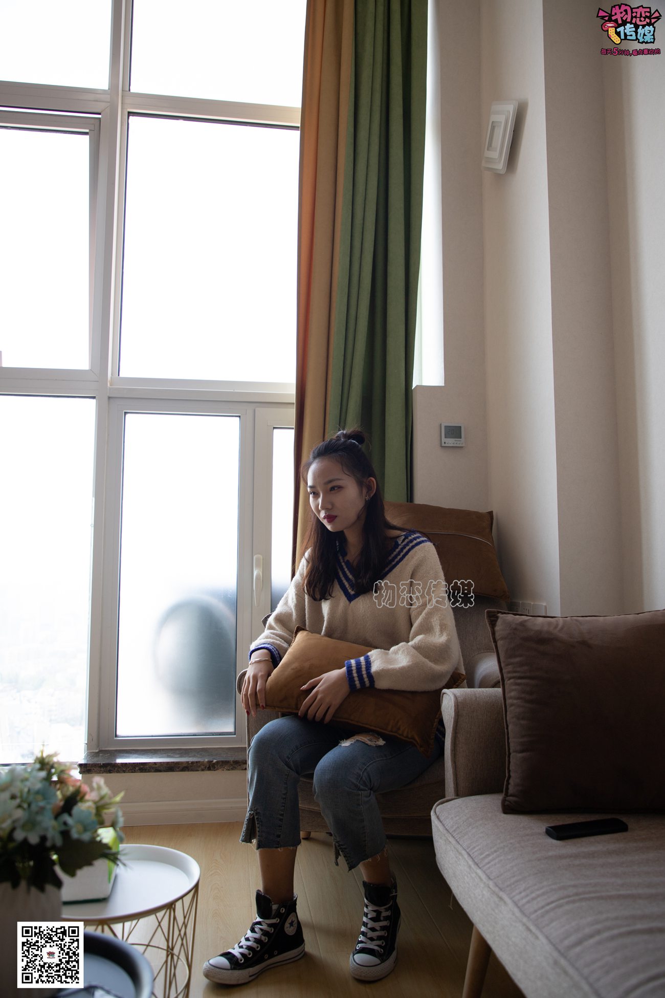 图片[20]-物恋传媒 No.080 雯雯-牛仔裤搭配匡威高帮帆布鞋 [141P] – 速更版-美库