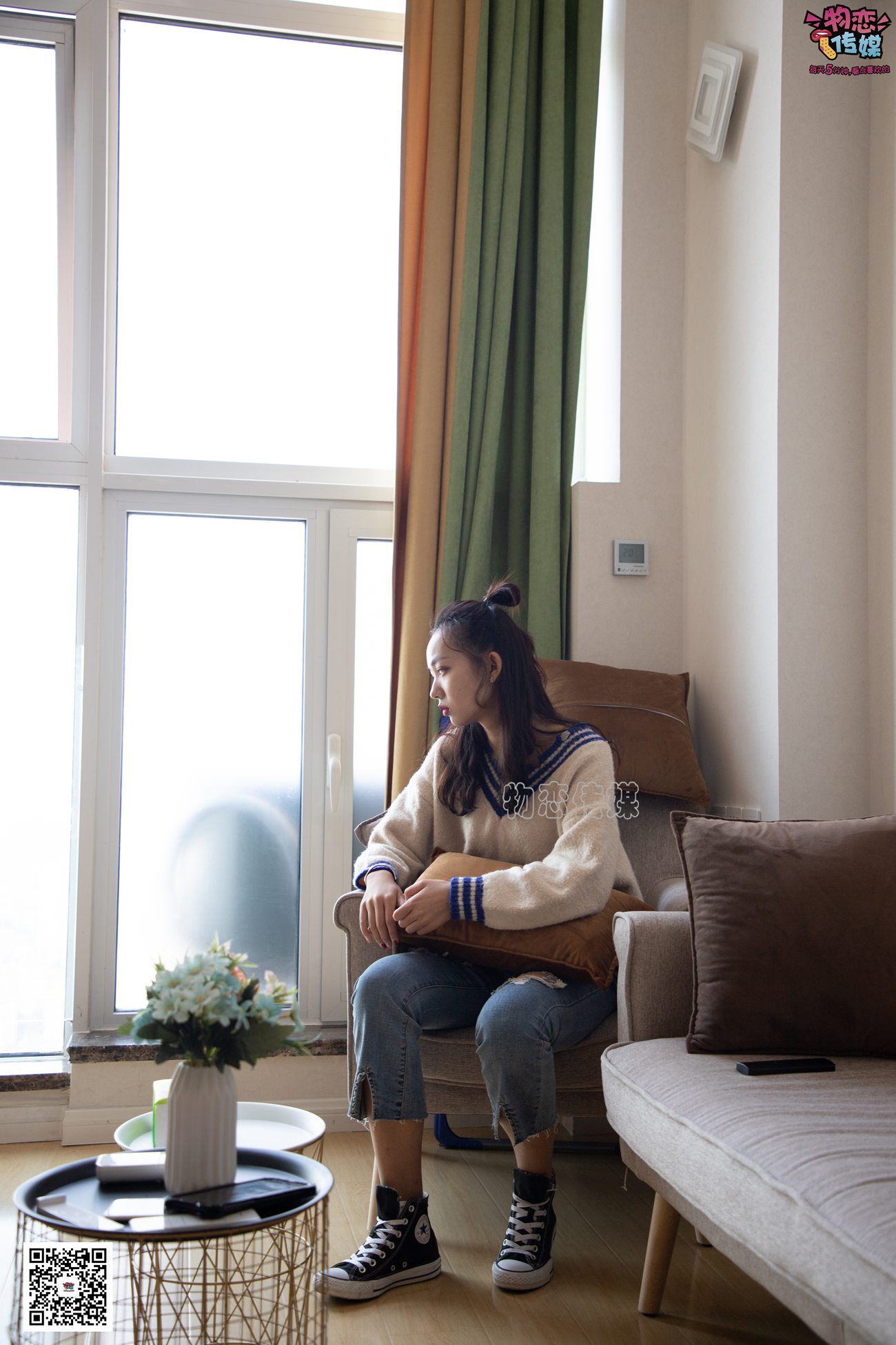 图片[23]-物恋传媒 No.080 雯雯-牛仔裤搭配匡威高帮帆布鞋 [141P] – 速更版-美库