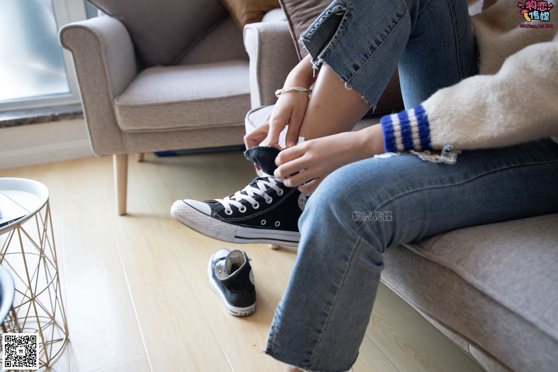 图片[78]-物恋传媒 No.080 雯雯-牛仔裤搭配匡威高帮帆布鞋 [141P] – 速更版-美库