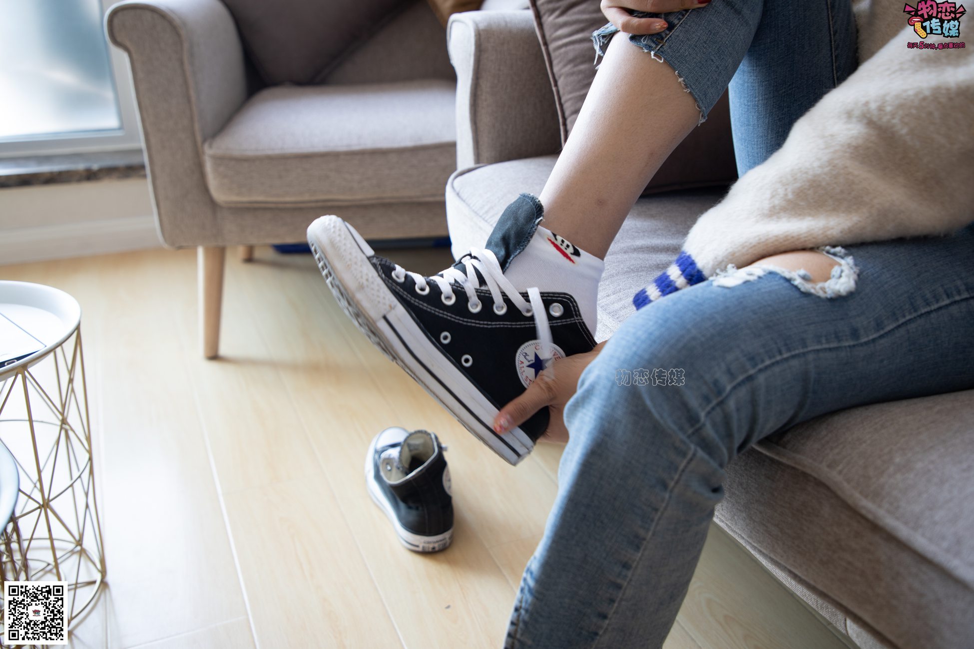 图片[82]-物恋传媒 No.080 雯雯-牛仔裤搭配匡威高帮帆布鞋 [141P] – 速更版-美库