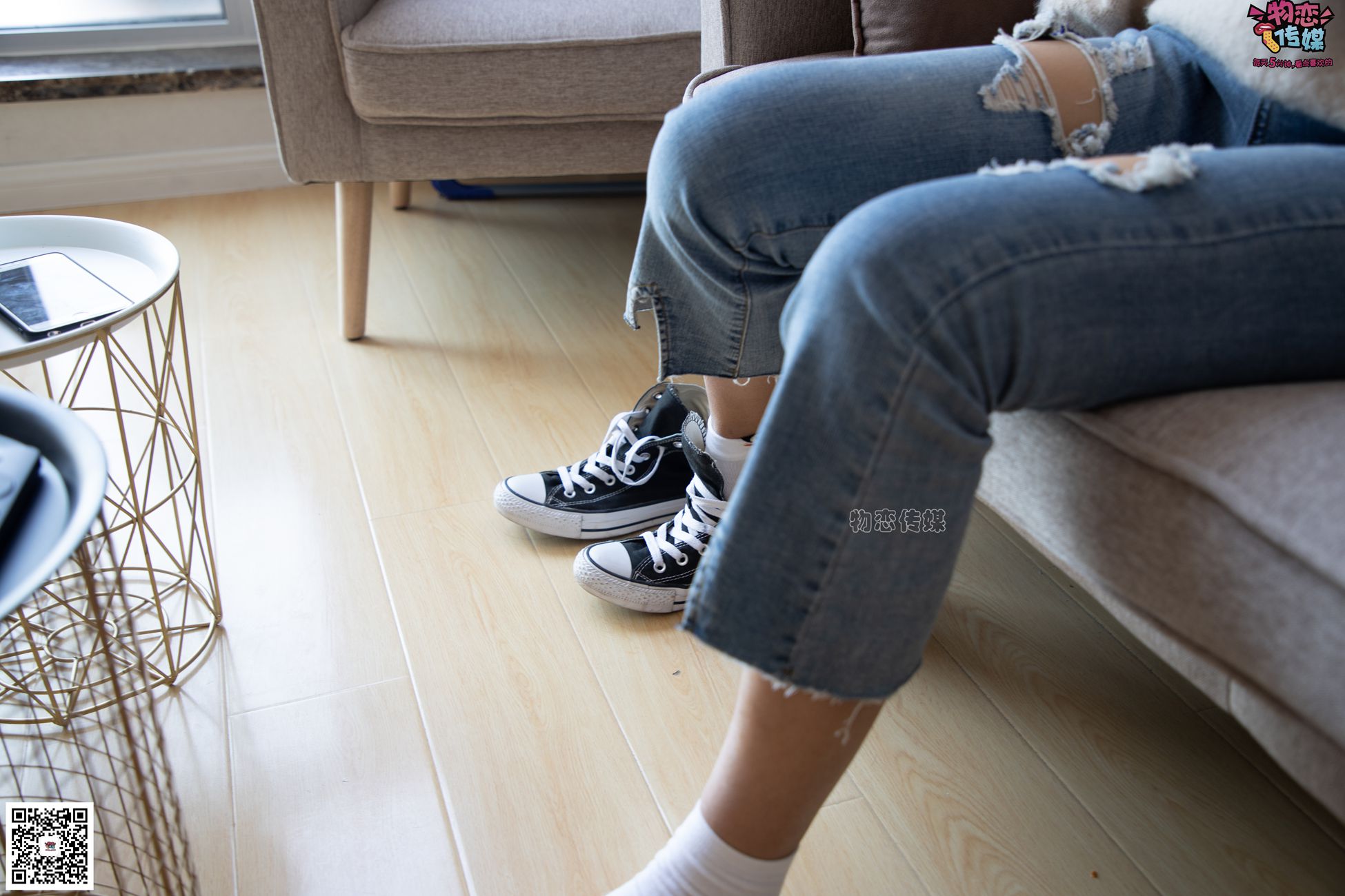 图片[83]-物恋传媒 No.080 雯雯-牛仔裤搭配匡威高帮帆布鞋 [141P] – 速更版-美库