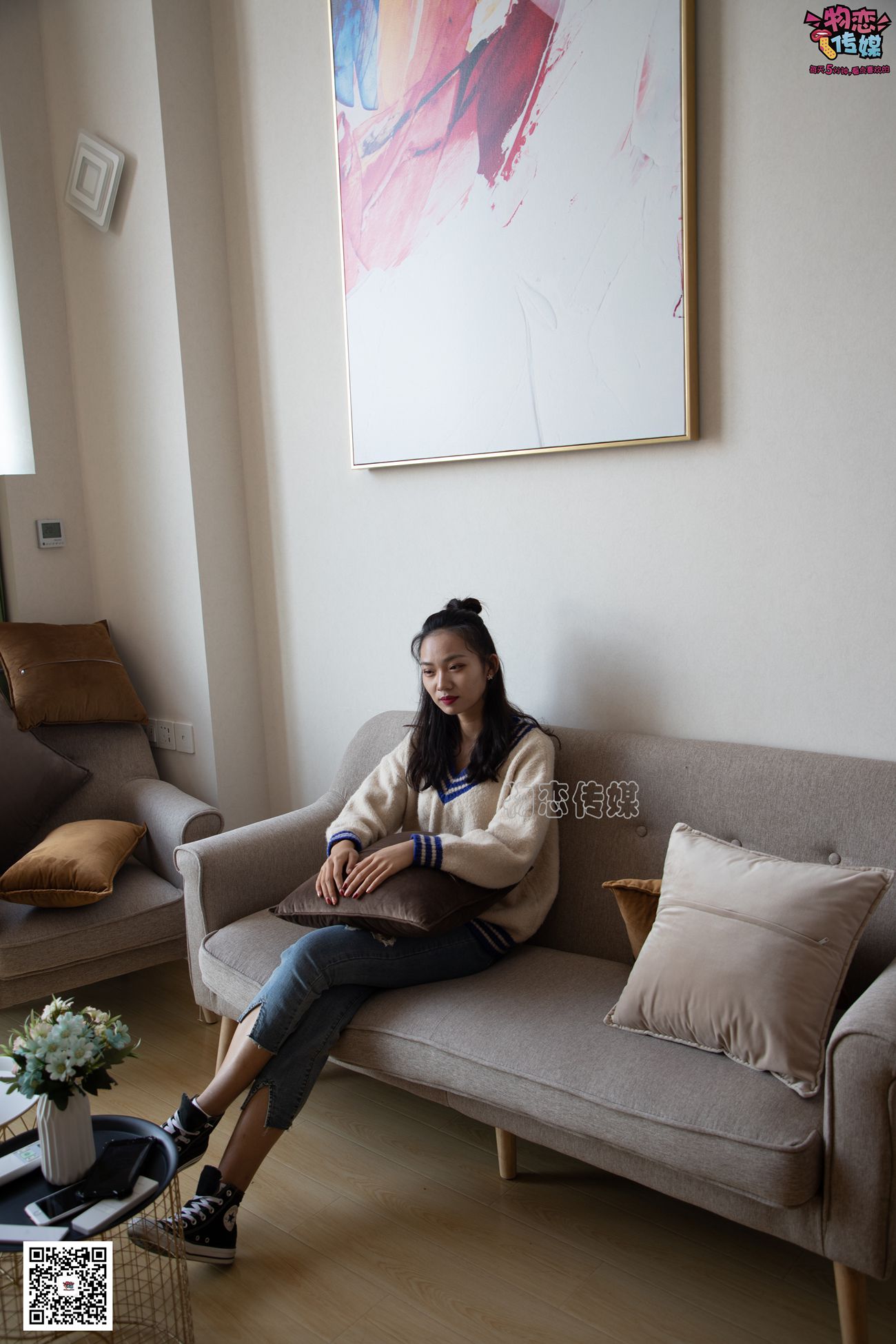 图片[140]-物恋传媒 No.080 雯雯-牛仔裤搭配匡威高帮帆布鞋 [141P] – 速更版-美库