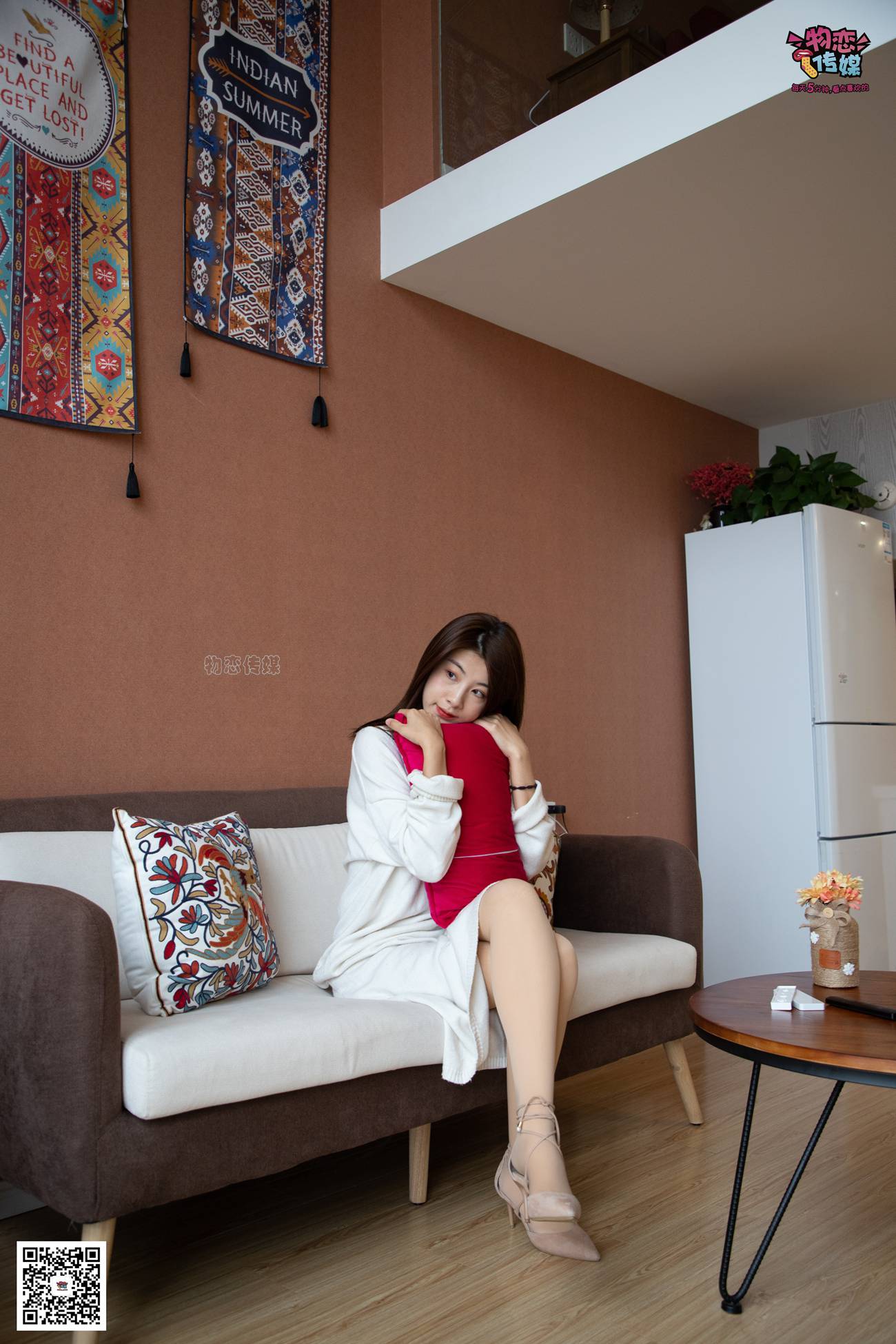 图片[17]-物恋传媒 No.085 柠檬-飘逸小白裙与细带高跟 [158P] – 速更版-美库