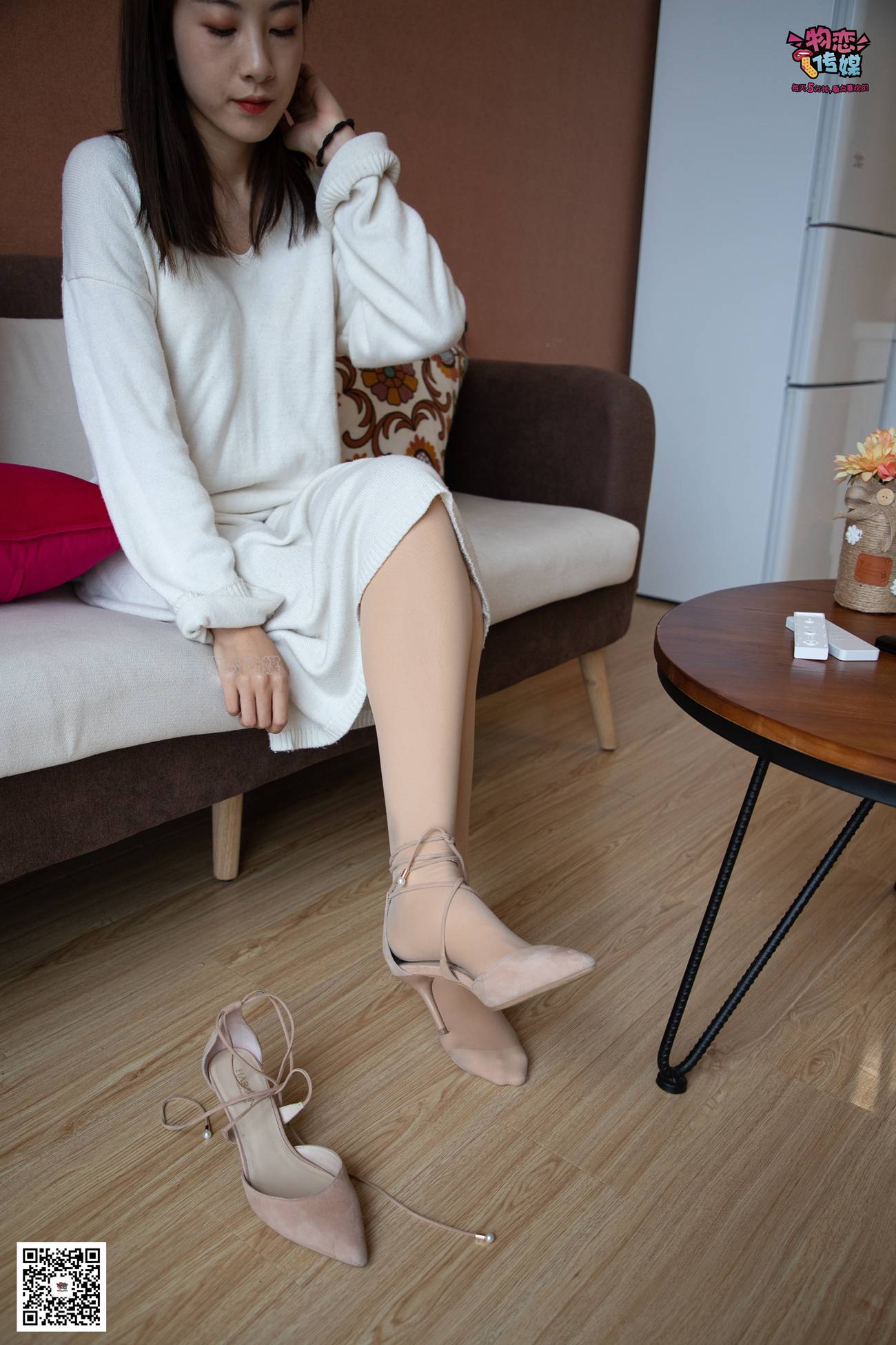 图片[48]-物恋传媒 No.085 柠檬-飘逸小白裙与细带高跟 [158P] – 速更版-美库