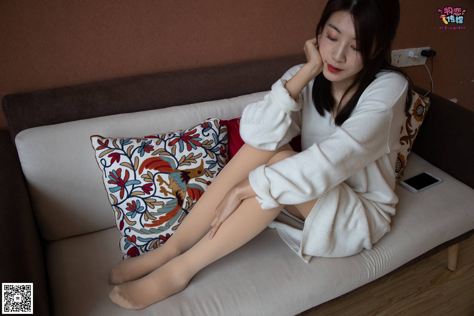 图片[68]-物恋传媒 No.085 柠檬-飘逸小白裙与细带高跟 [158P] – 速更版-美库