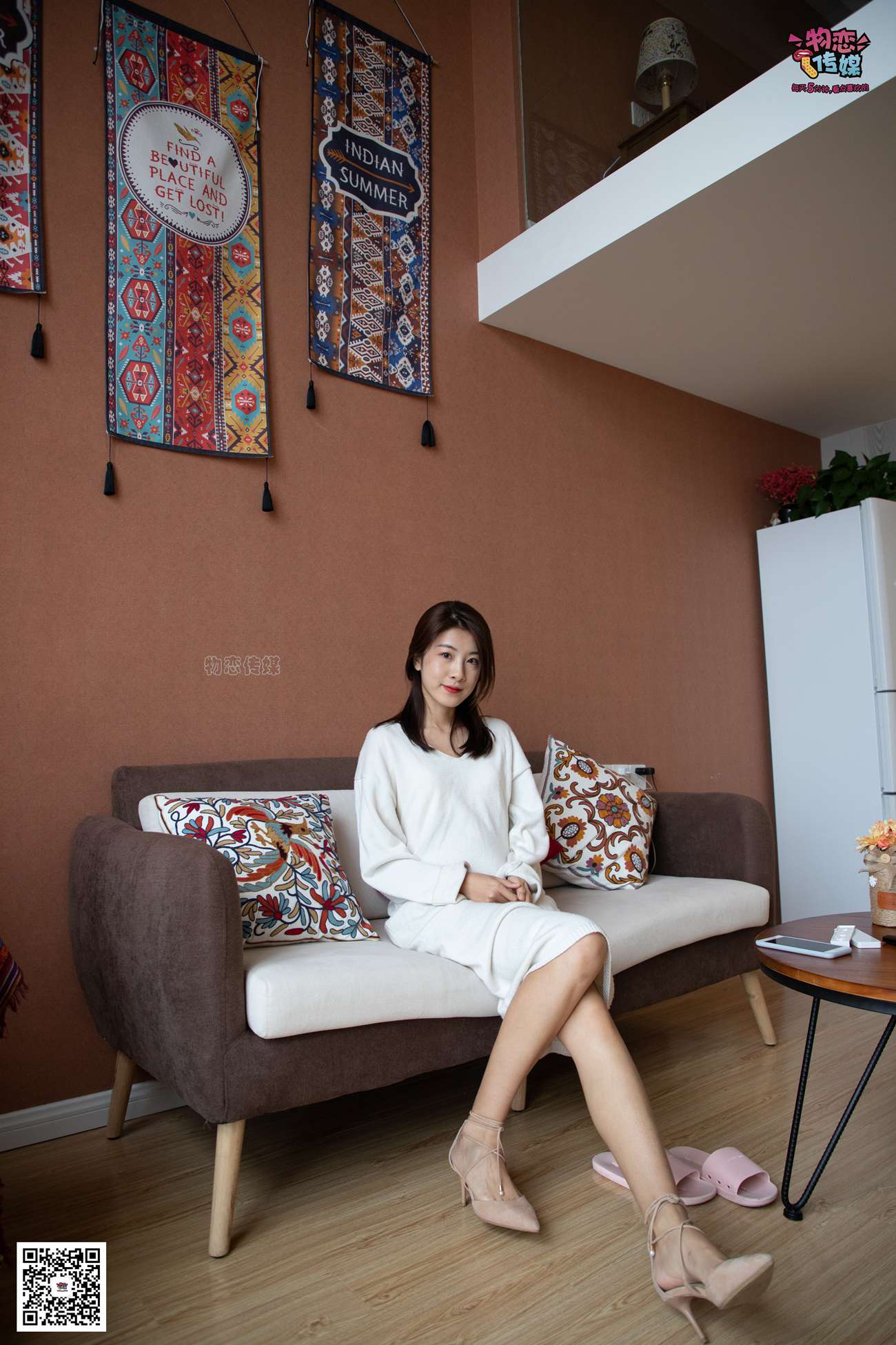 图片[114]-物恋传媒 No.085 柠檬-飘逸小白裙与细带高跟 [158P] – 速更版-美库