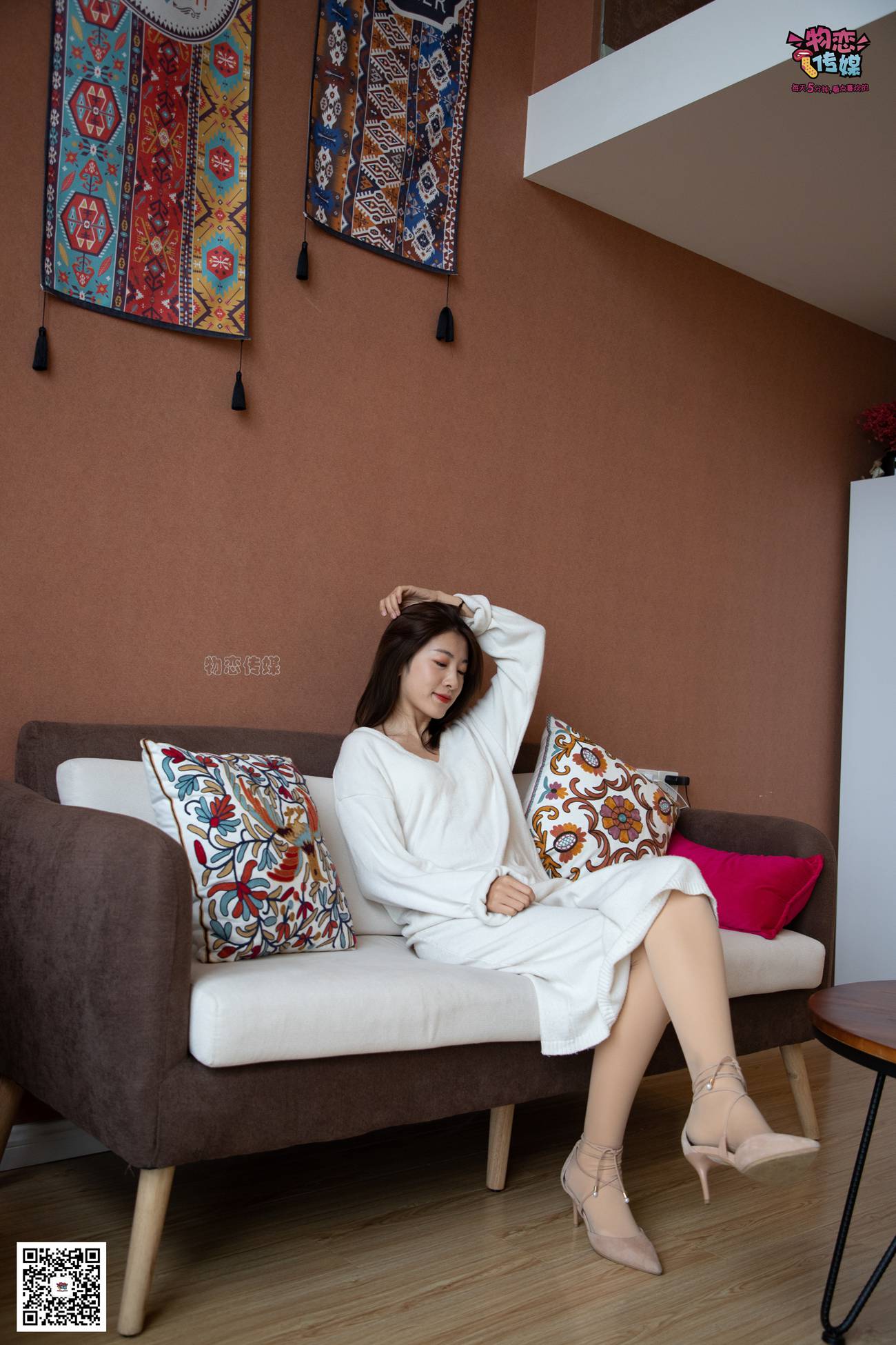 图片[152]-物恋传媒 No.085 柠檬-飘逸小白裙与细带高跟 [158P] – 速更版-美库