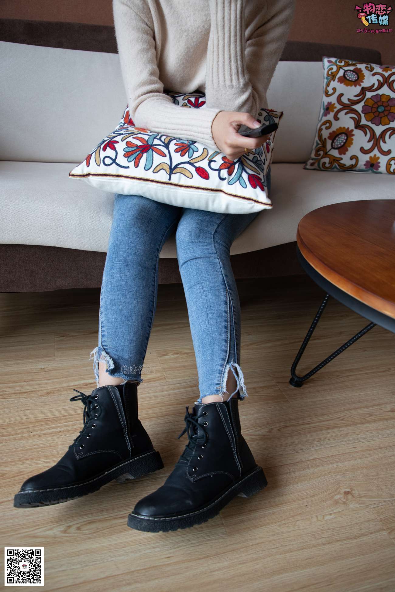 图片[11]-物恋传媒 No.087 刘心-可爱丸子头，可爱棉袜 [116P] – 速更版-美库