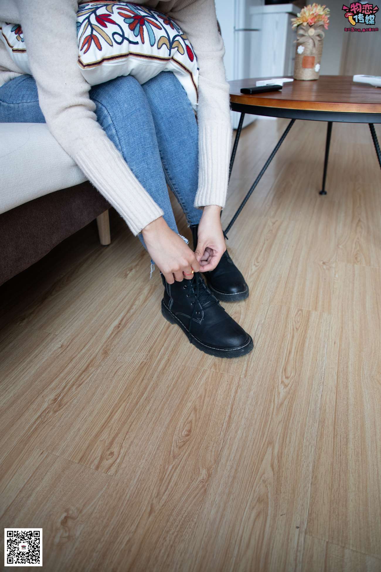 图片[16]-物恋传媒 No.087 刘心-可爱丸子头，可爱棉袜 [116P] – 速更版-美库