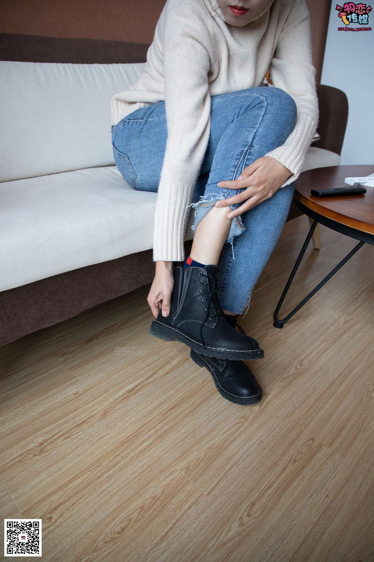 图片[22]-物恋传媒 No.087 刘心-可爱丸子头，可爱棉袜 [116P] – 速更版-美库