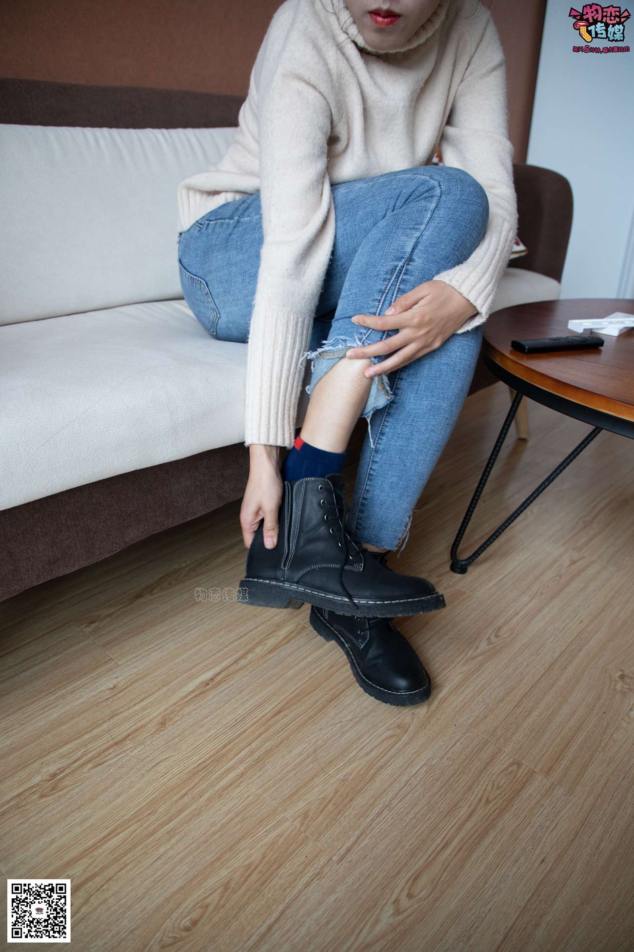 图片[23]-物恋传媒 No.087 刘心-可爱丸子头，可爱棉袜 [116P] – 速更版-美库