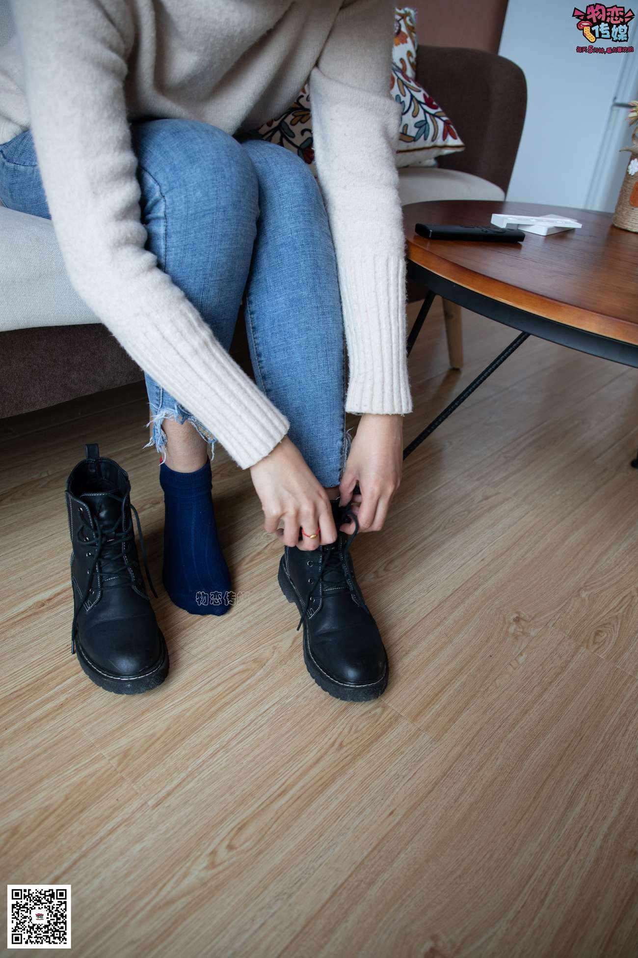 图片[30]-物恋传媒 No.087 刘心-可爱丸子头，可爱棉袜 [116P] – 速更版-美库