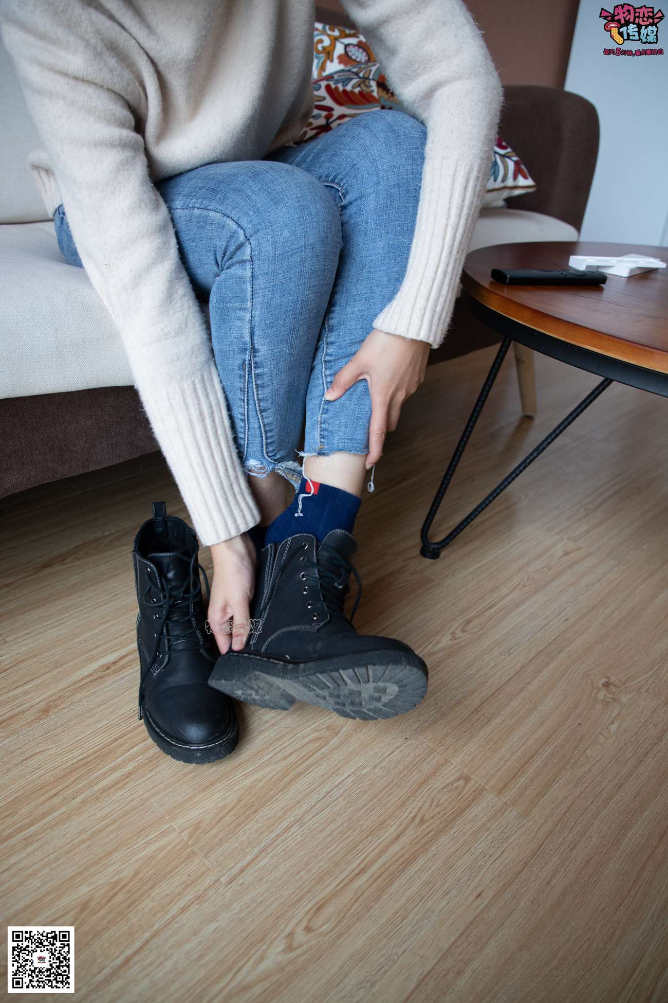 图片[34]-物恋传媒 No.087 刘心-可爱丸子头，可爱棉袜 [116P] – 速更版-美库